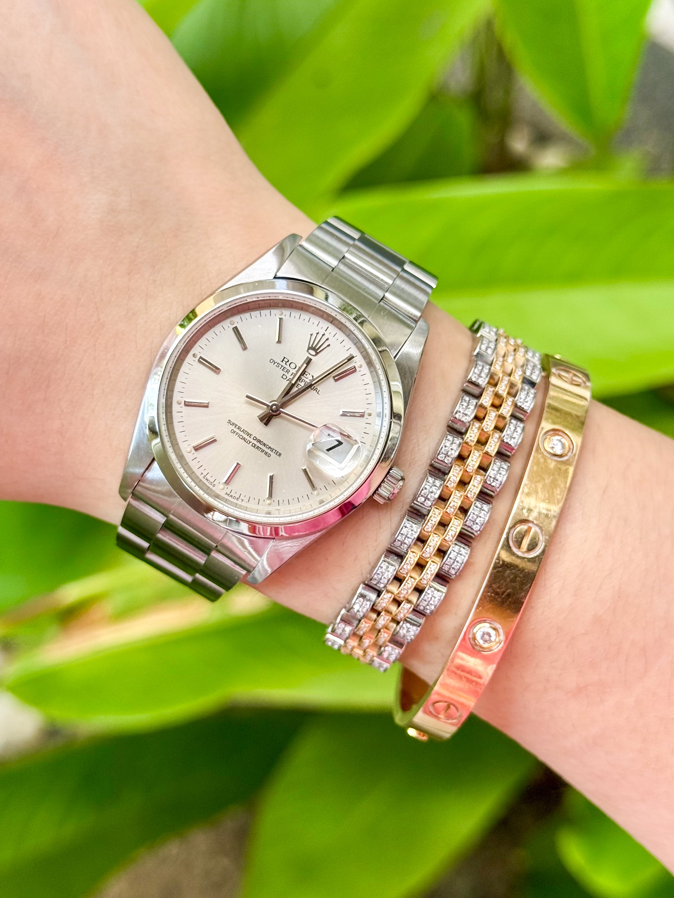 ROLEX OYSTER PERPETUAL DATE 34MM