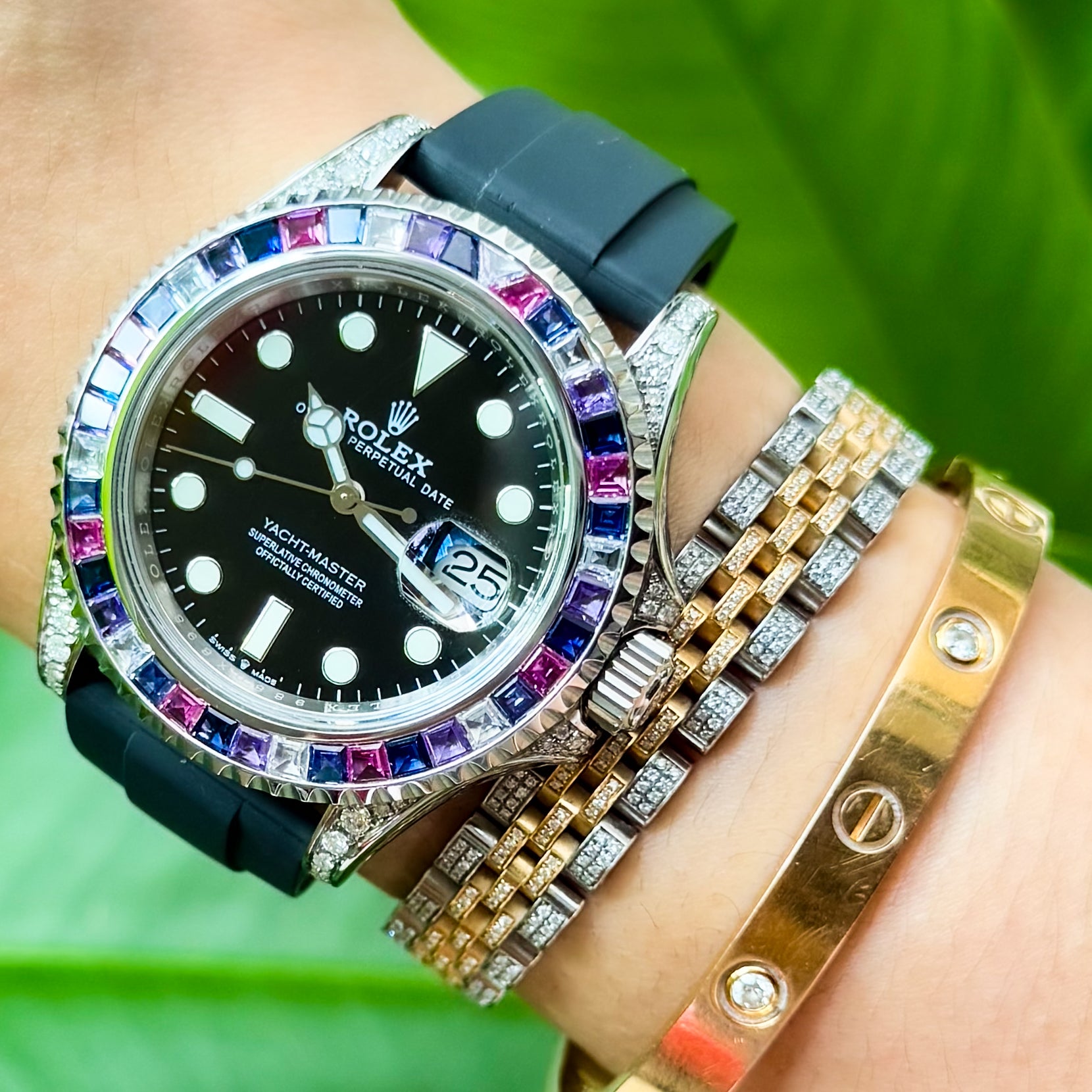 ROLEX YACHT-MASTER 40MM "COTTON CANDY"