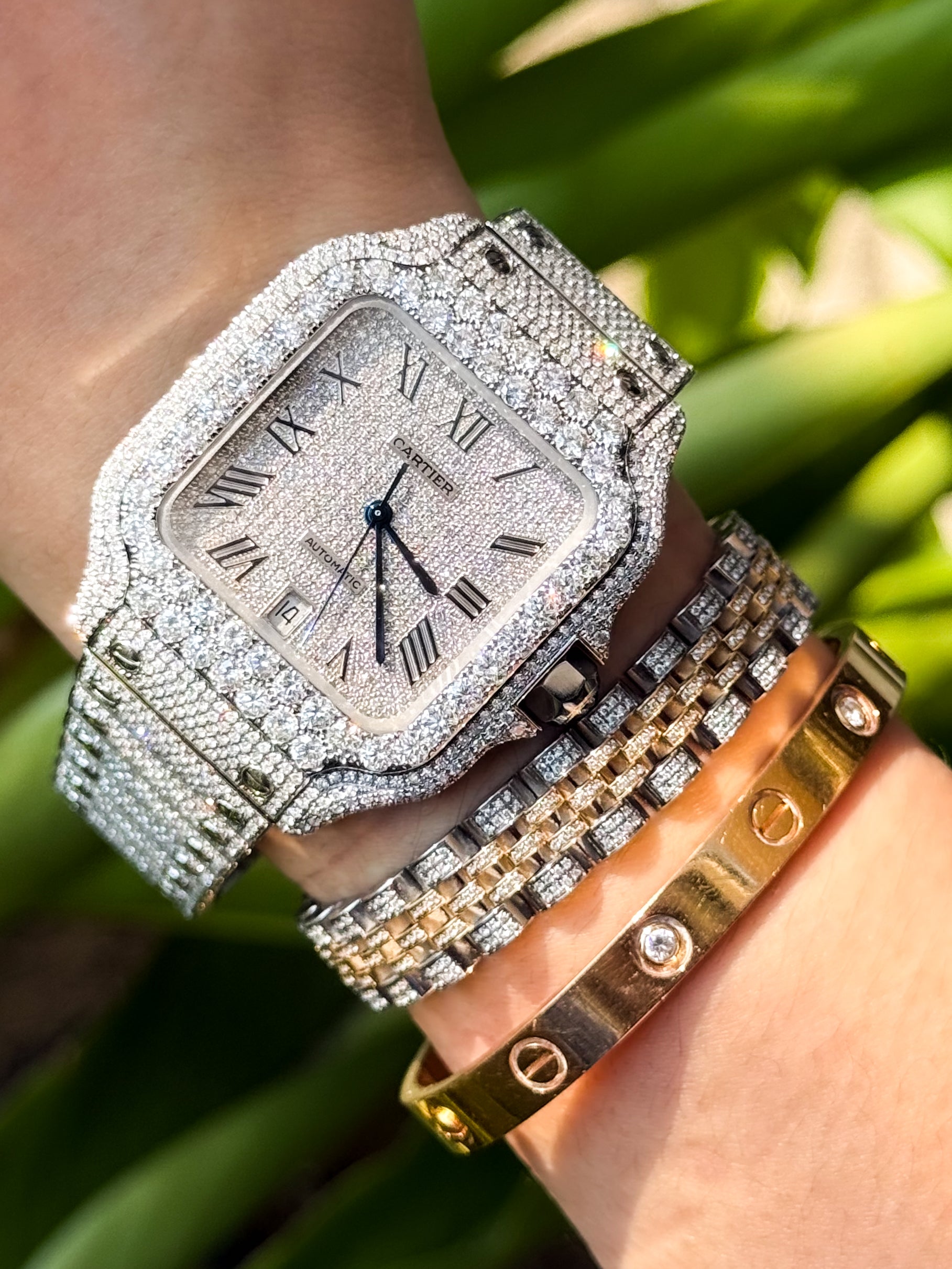 CARTIER SANTOS LARGE 39.8MM x 47.5MM