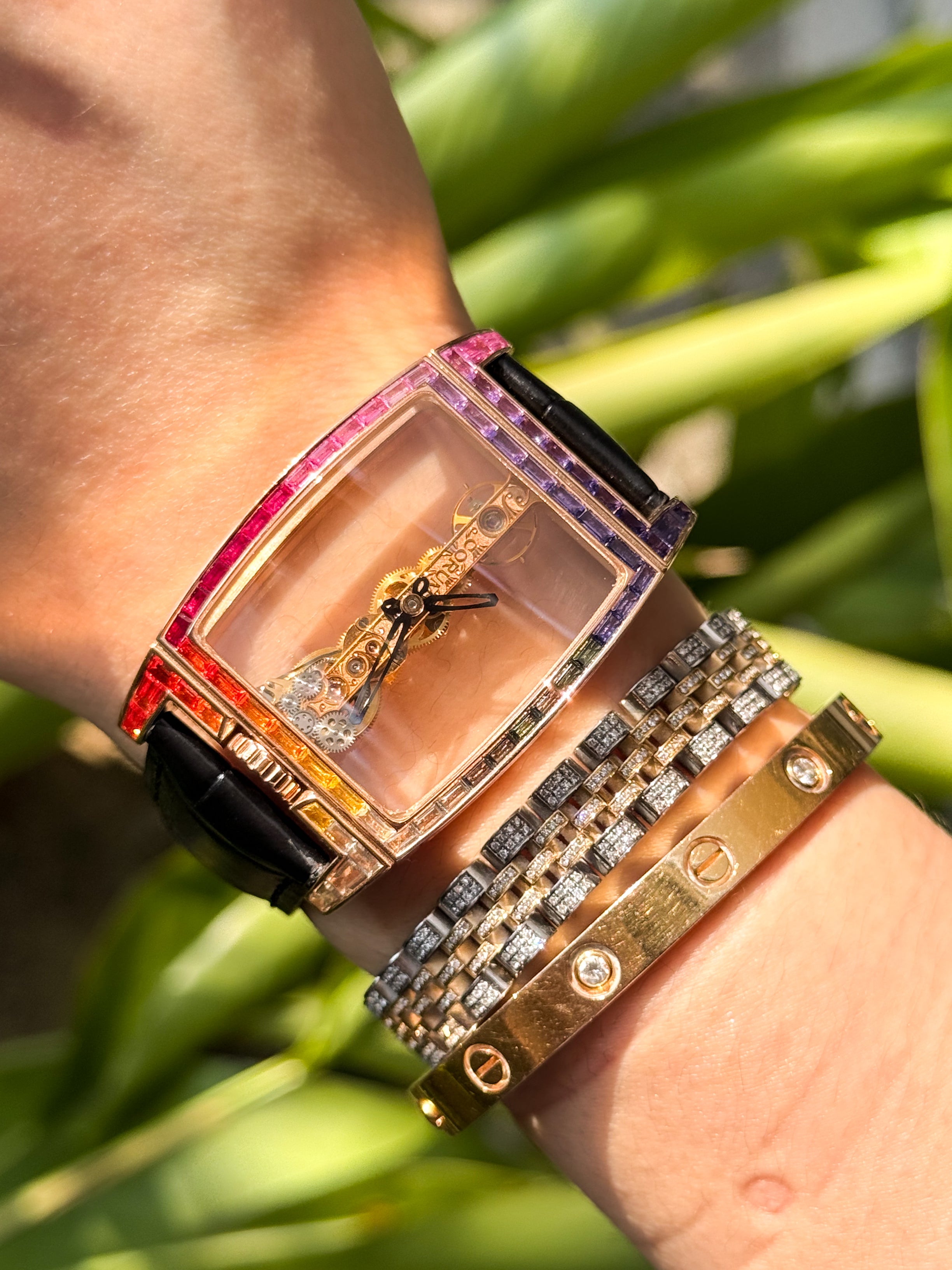 CORUM GOLDEN BRIDGE 32X50MM "RAINBOW GHOST"
