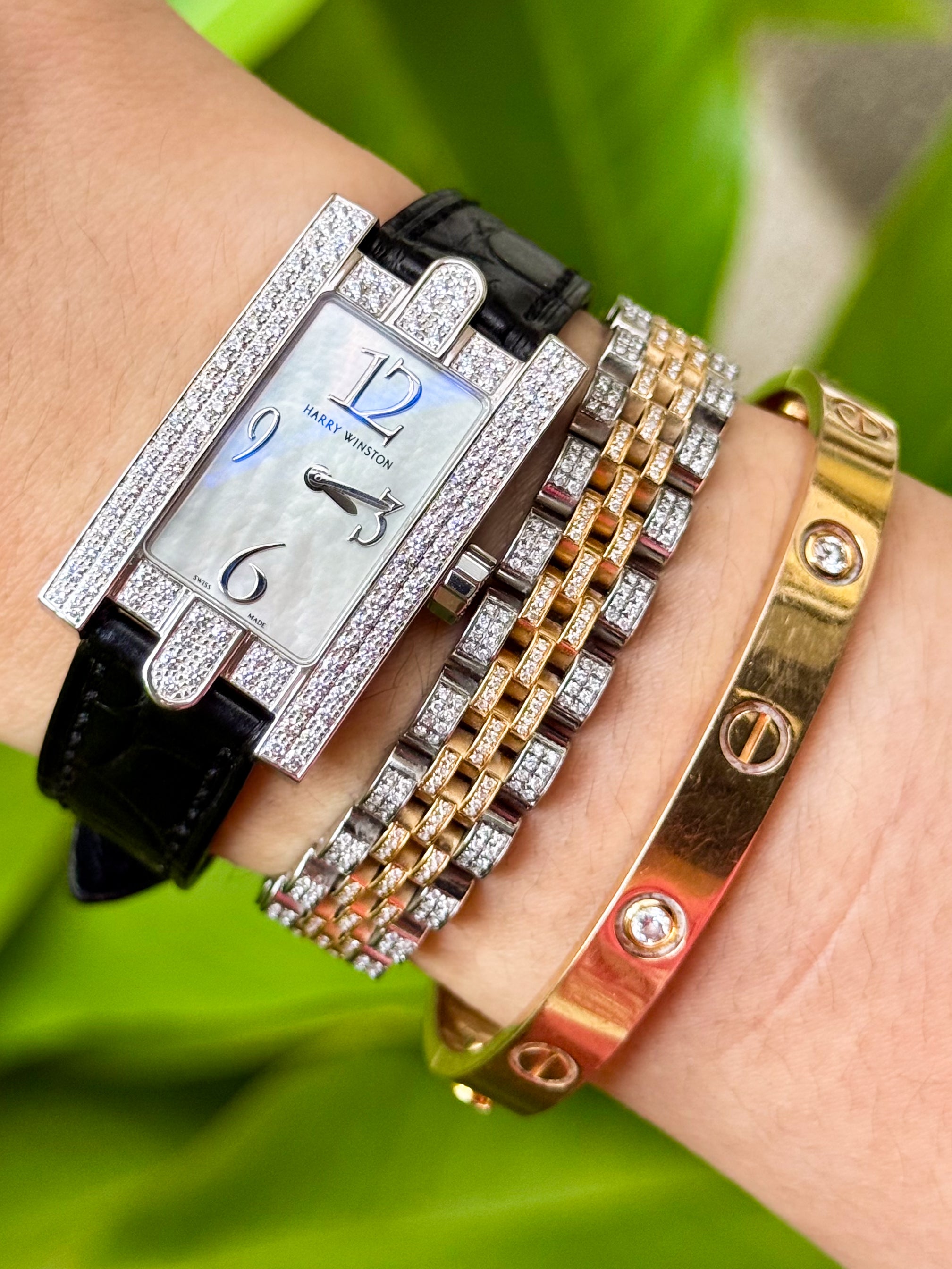 HARRY WINSTON AVENUE 36MM x 21MM