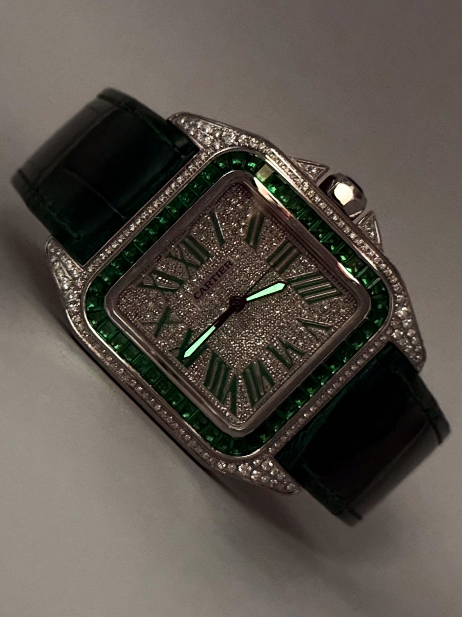 CARTIER SANTOS 100 LARGE 41.3MM x 51.1MM