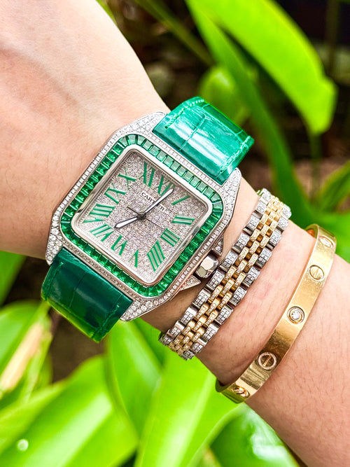 CARTIER SANTOS 100 LARGE 41.3MM x 51.1MM