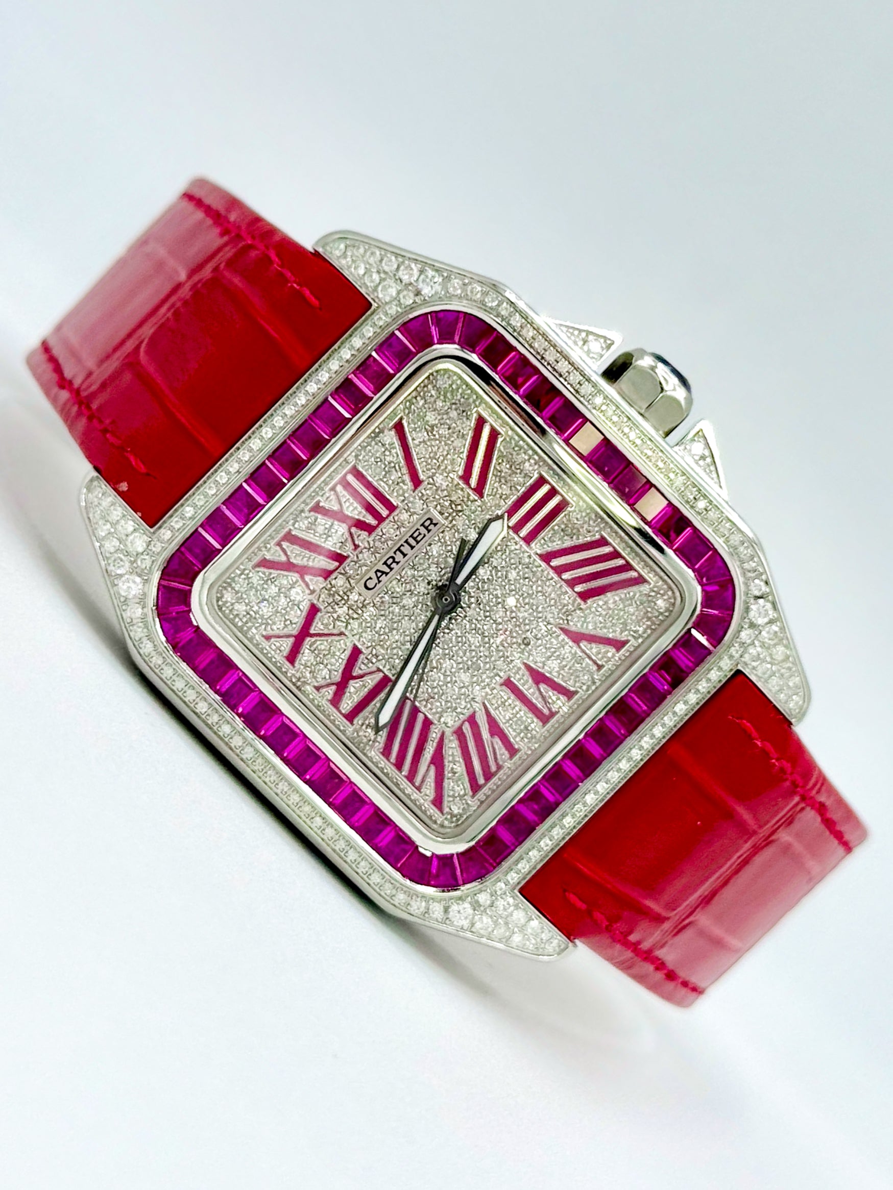 CARTIER SANTOS 100 LARGE 41.3MM x 51.1MM