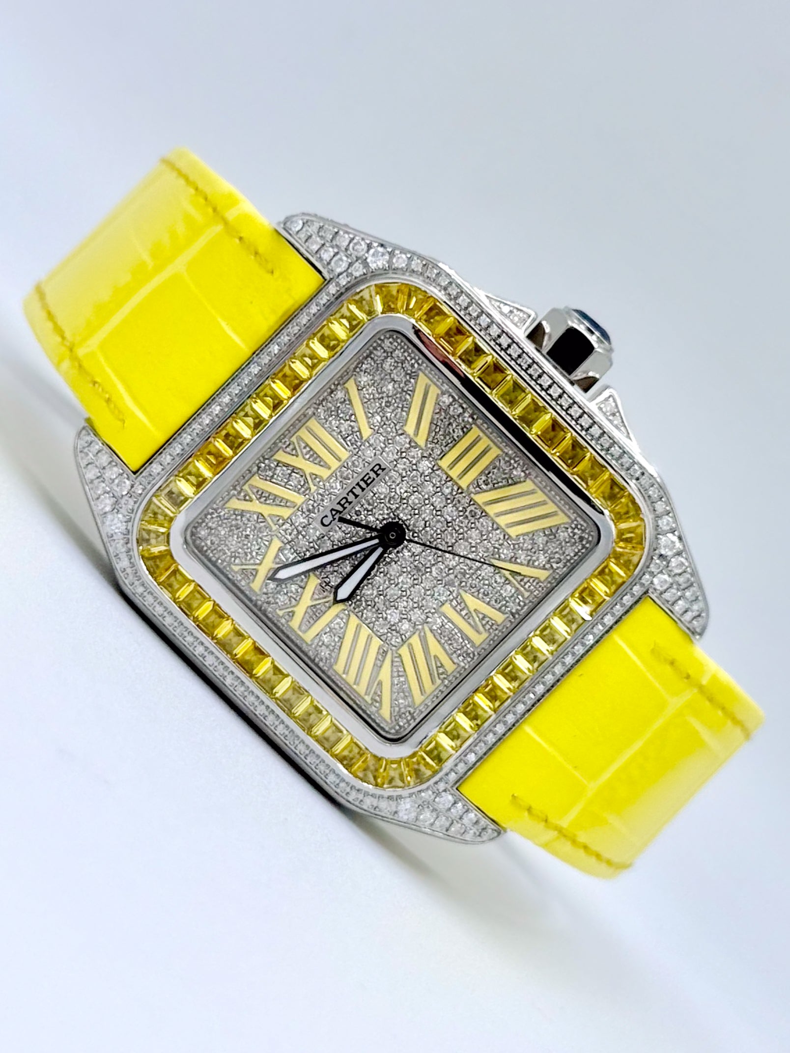 CARTIER SANTOS 100 LARGE 41.3MM x 51.1MM