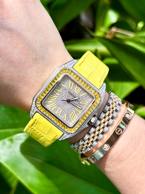 CARTIER SANTOS 100 LARGE 41.3MM x 51.1MM