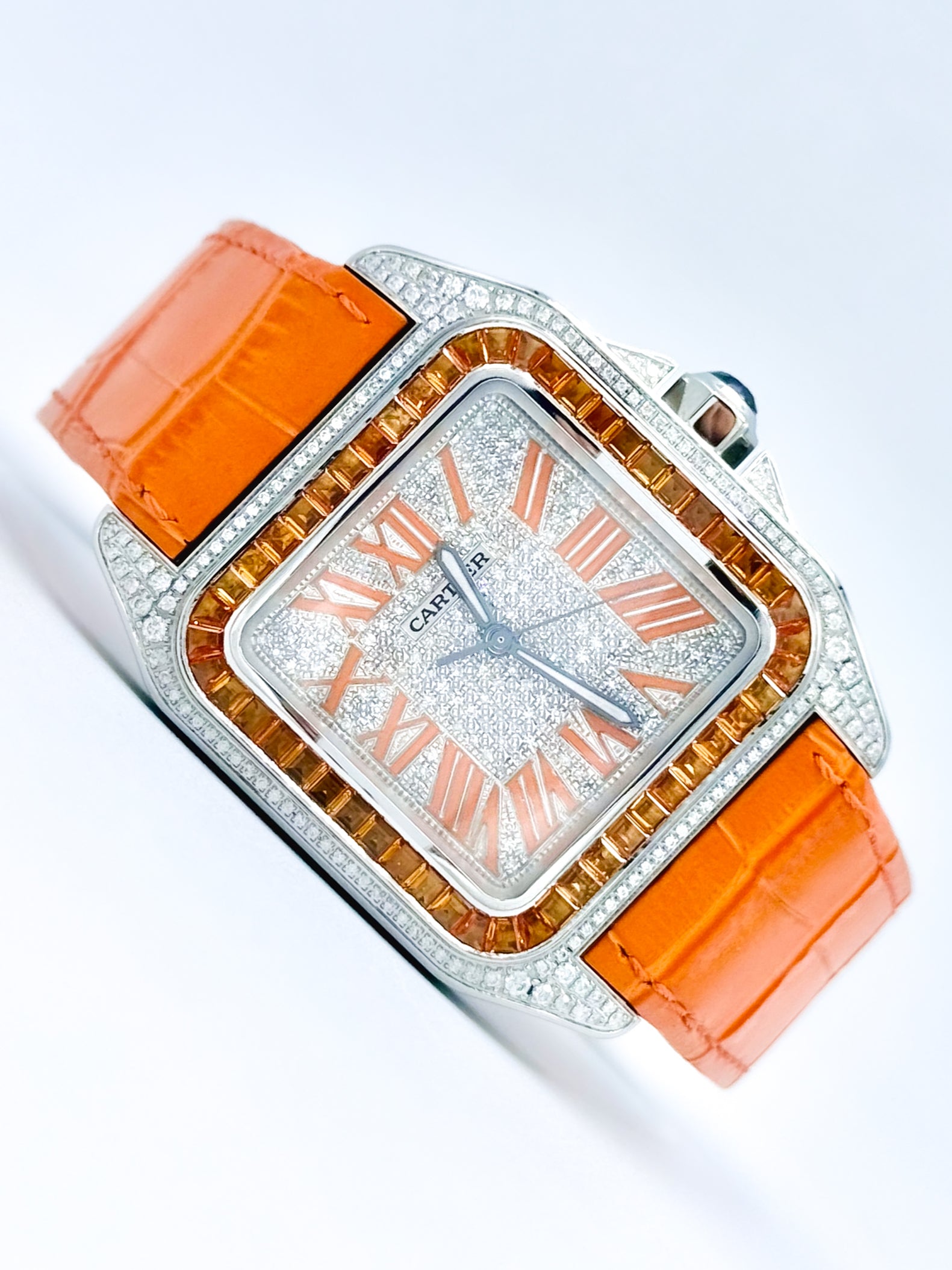 CARTIER SANTOS 100 LARGE 41.3MM x 51.1MM