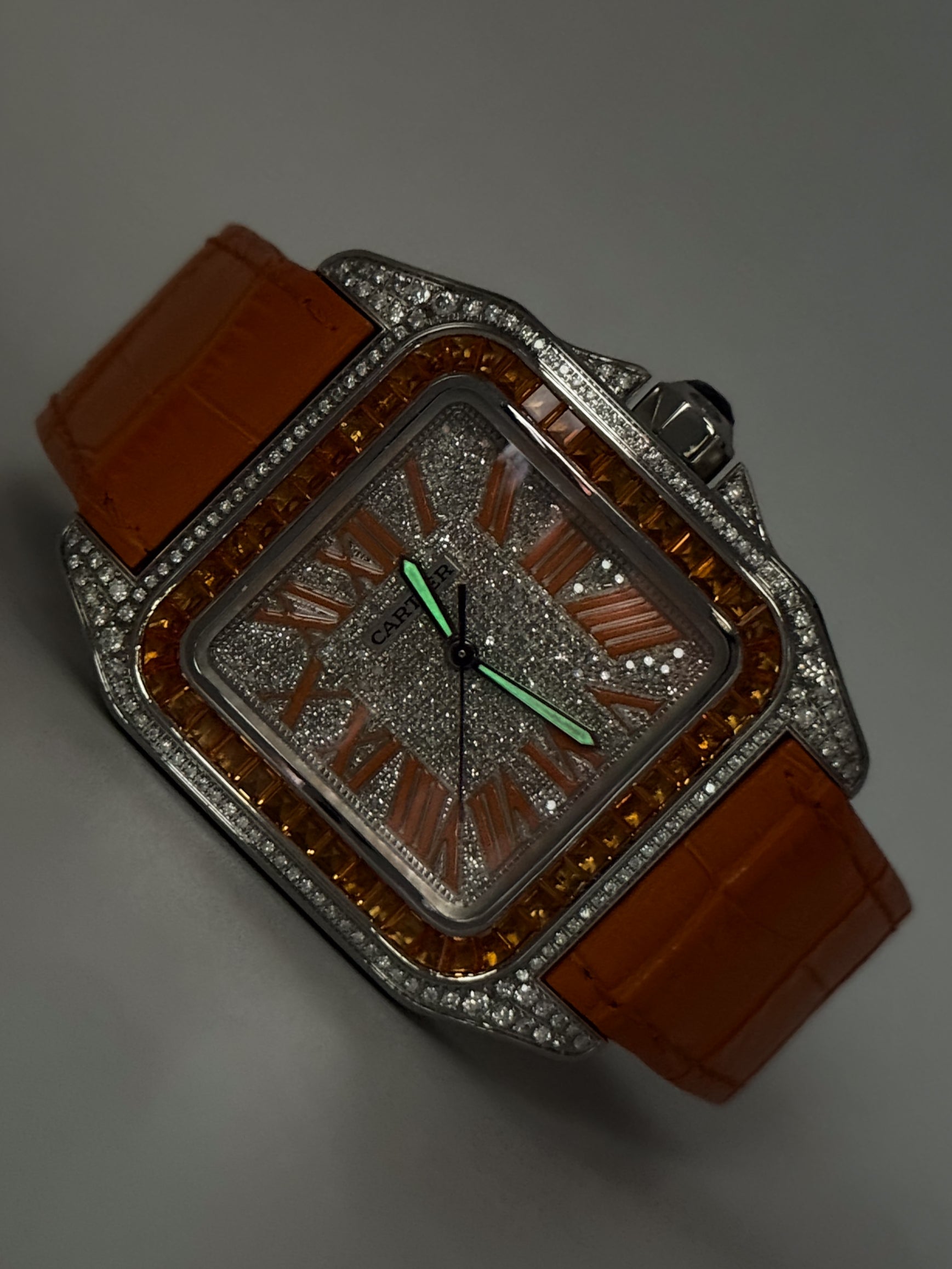 CARTIER SANTOS 100 LARGE 41.3MM x 51.1MM