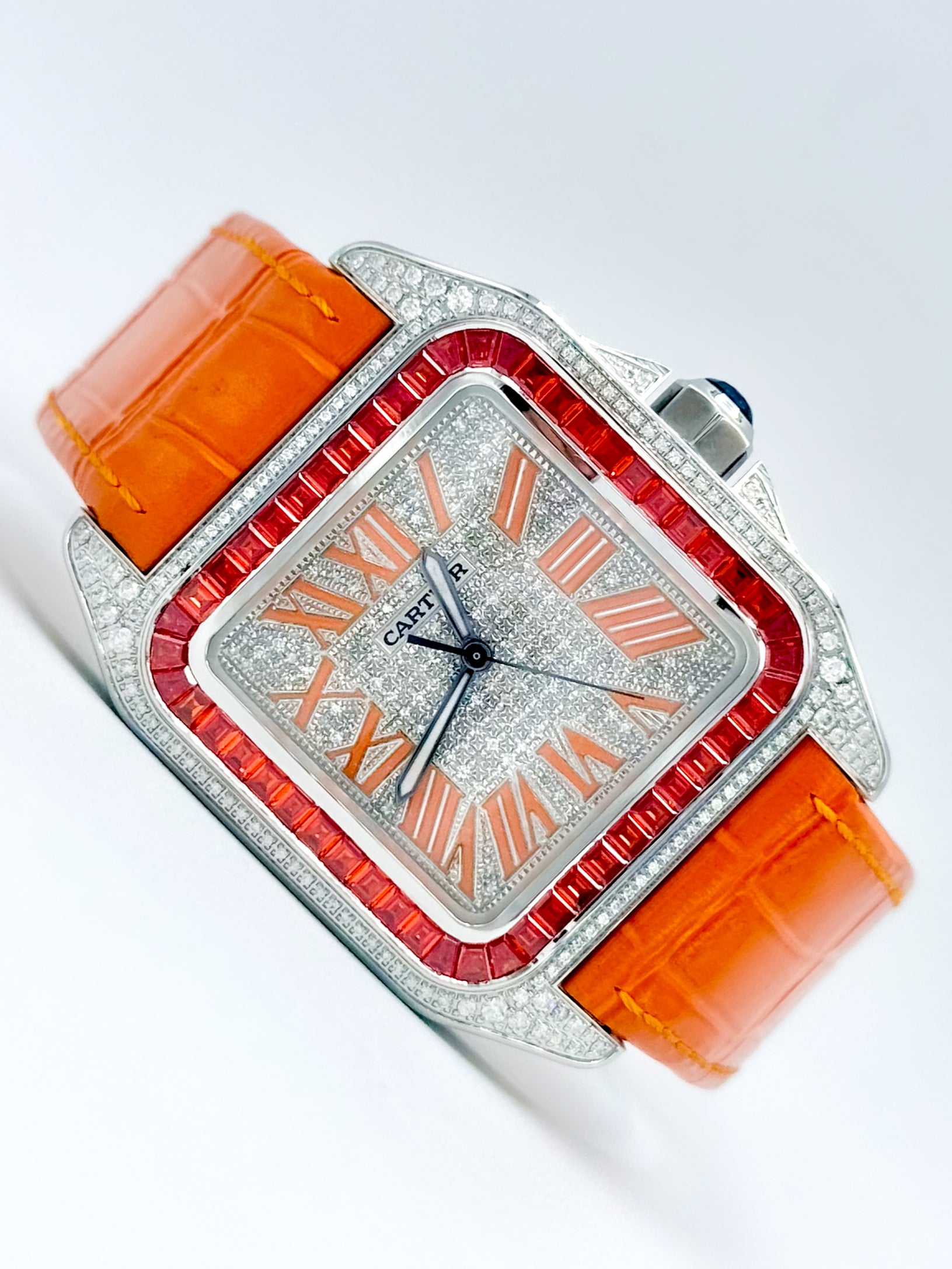 CARTIER SANTOS 100 LARGE 41.3MM x 51.1MM