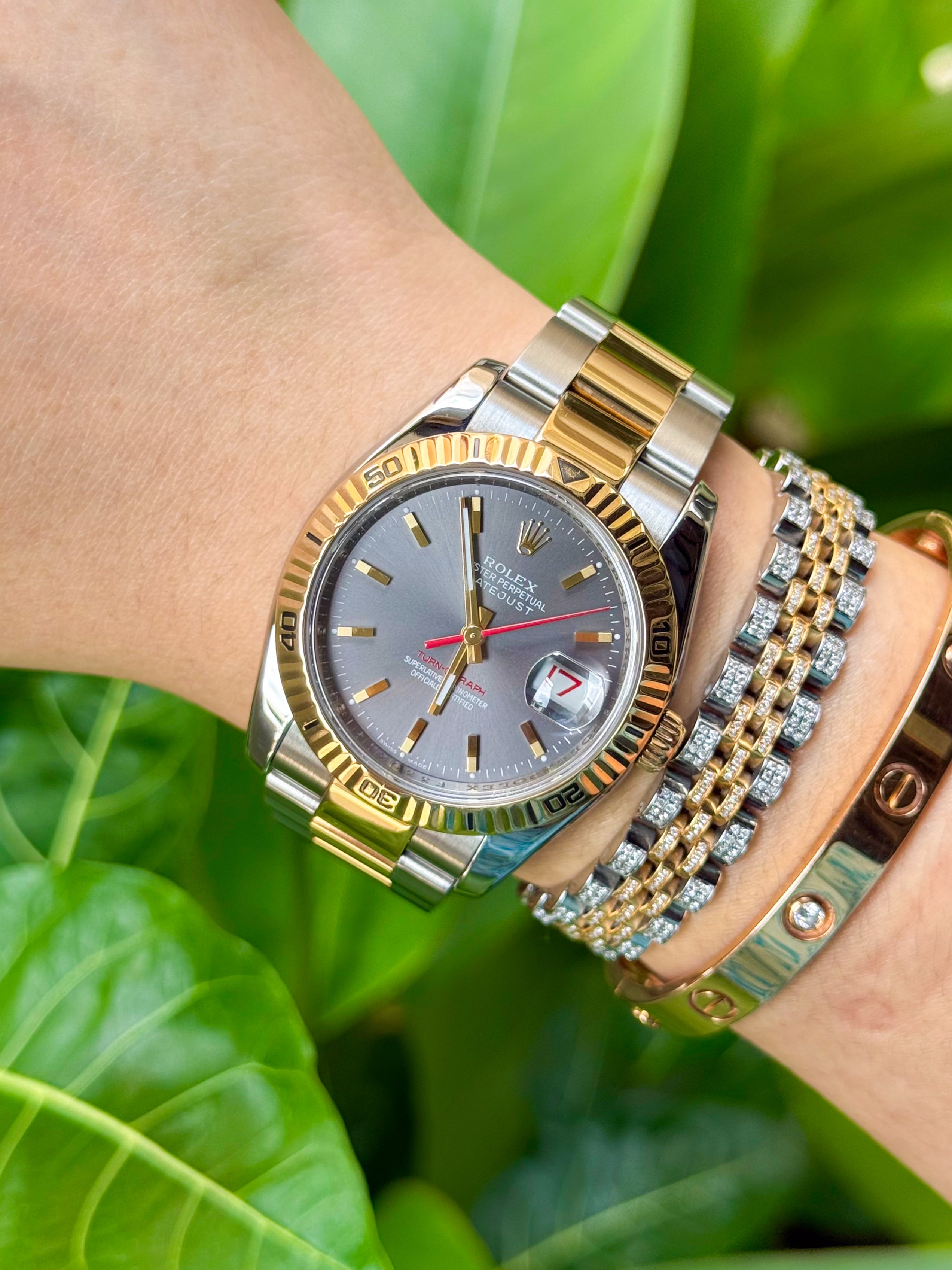 ROLEX DATEJUST TURN-O-GRAPH 36MM