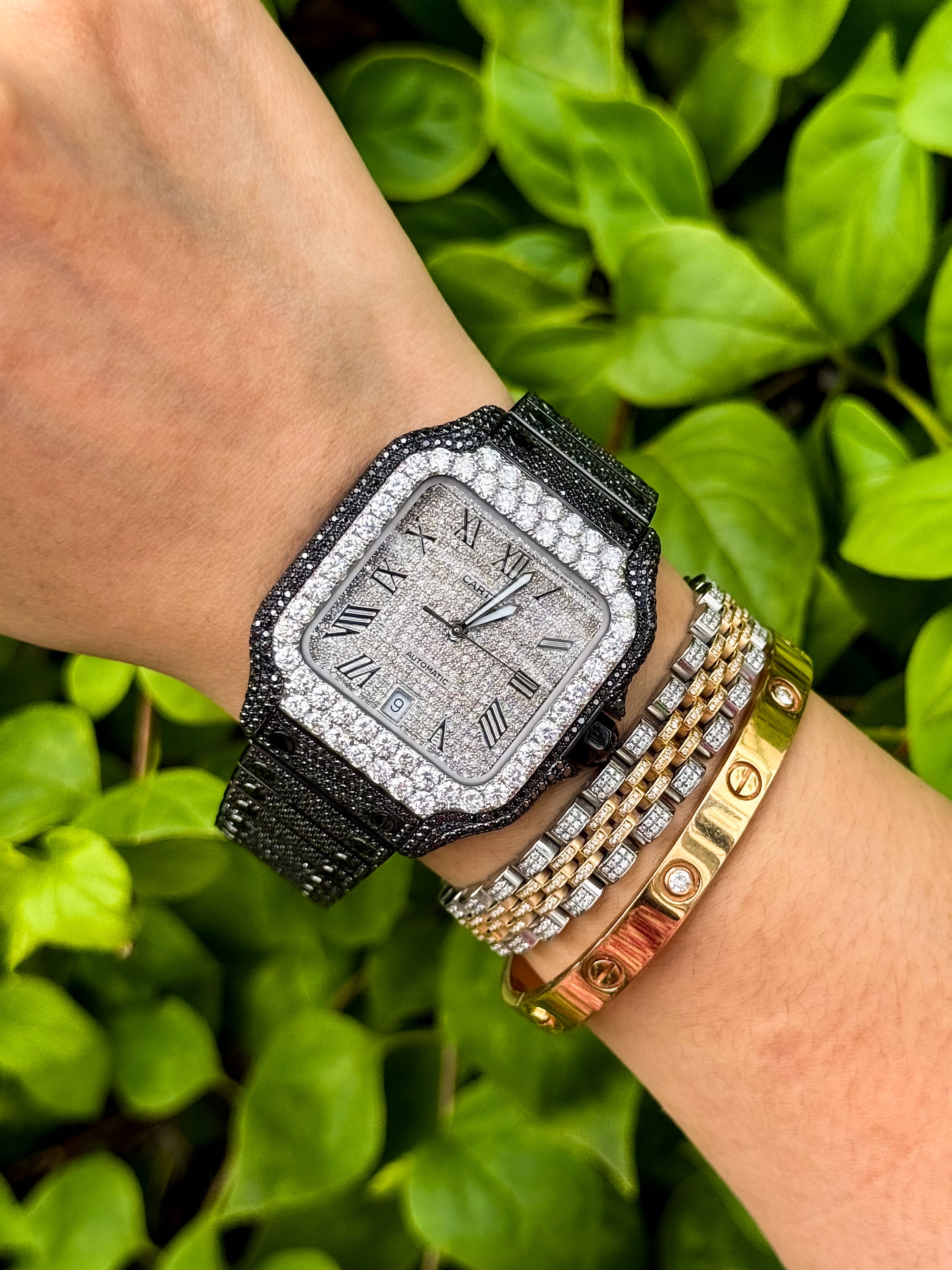 CARTIER SANTOS LARGE 39.8MM x 47.5MM