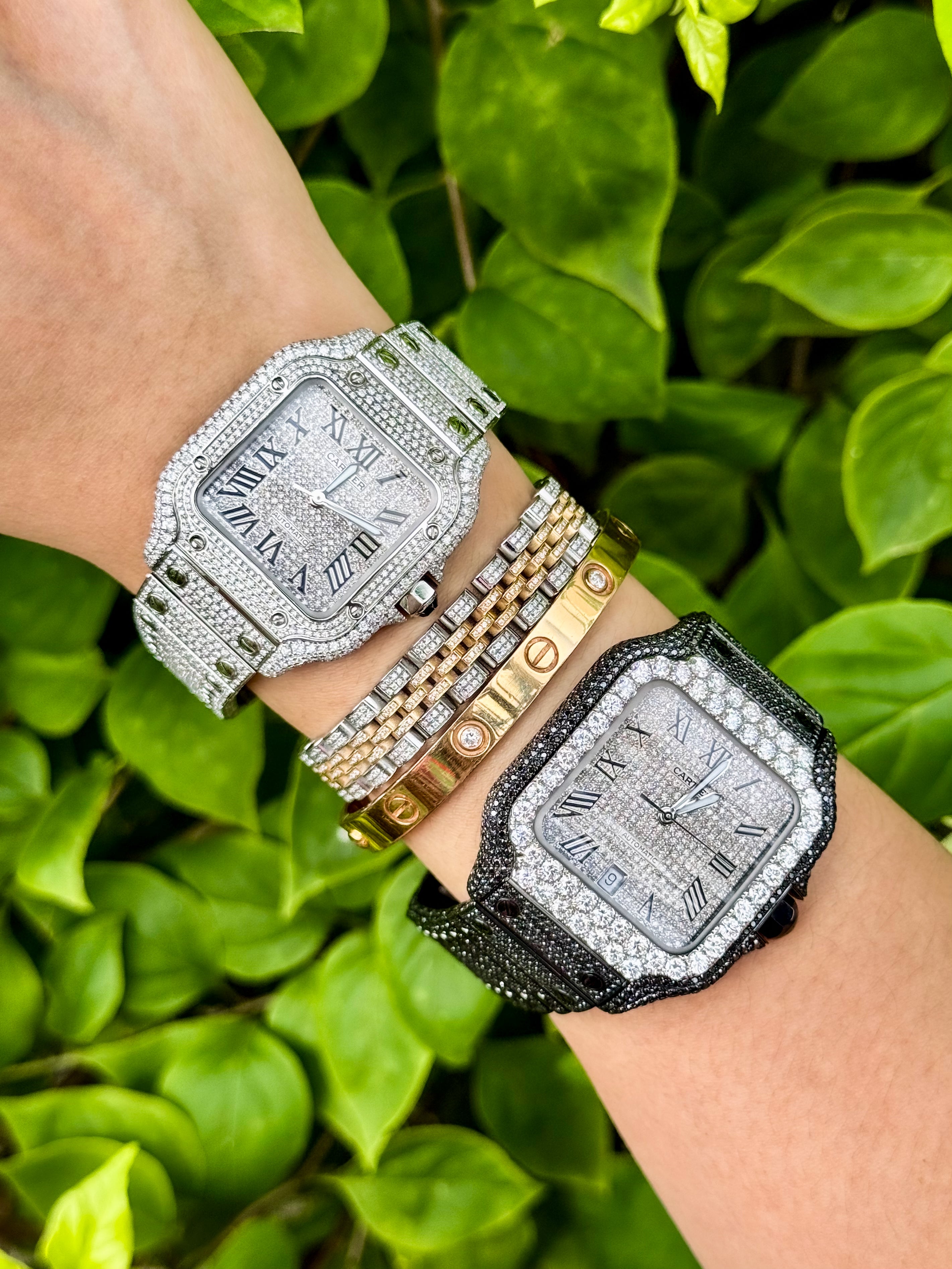 CARTIER SANTOS LARGE 39.8MM x 47.5MM