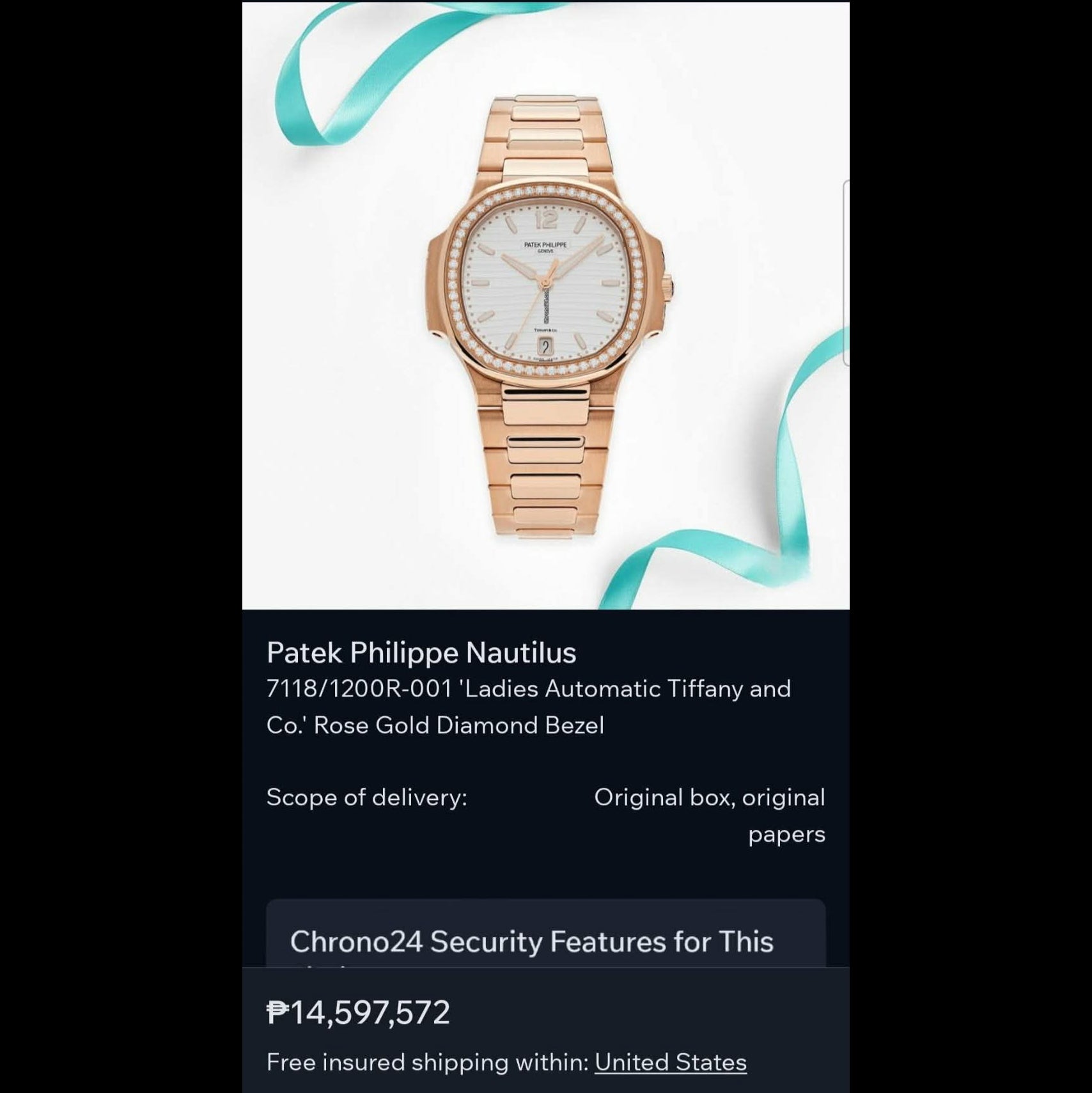 PATEK PHILIPPE NAUTILUS 35.2MM