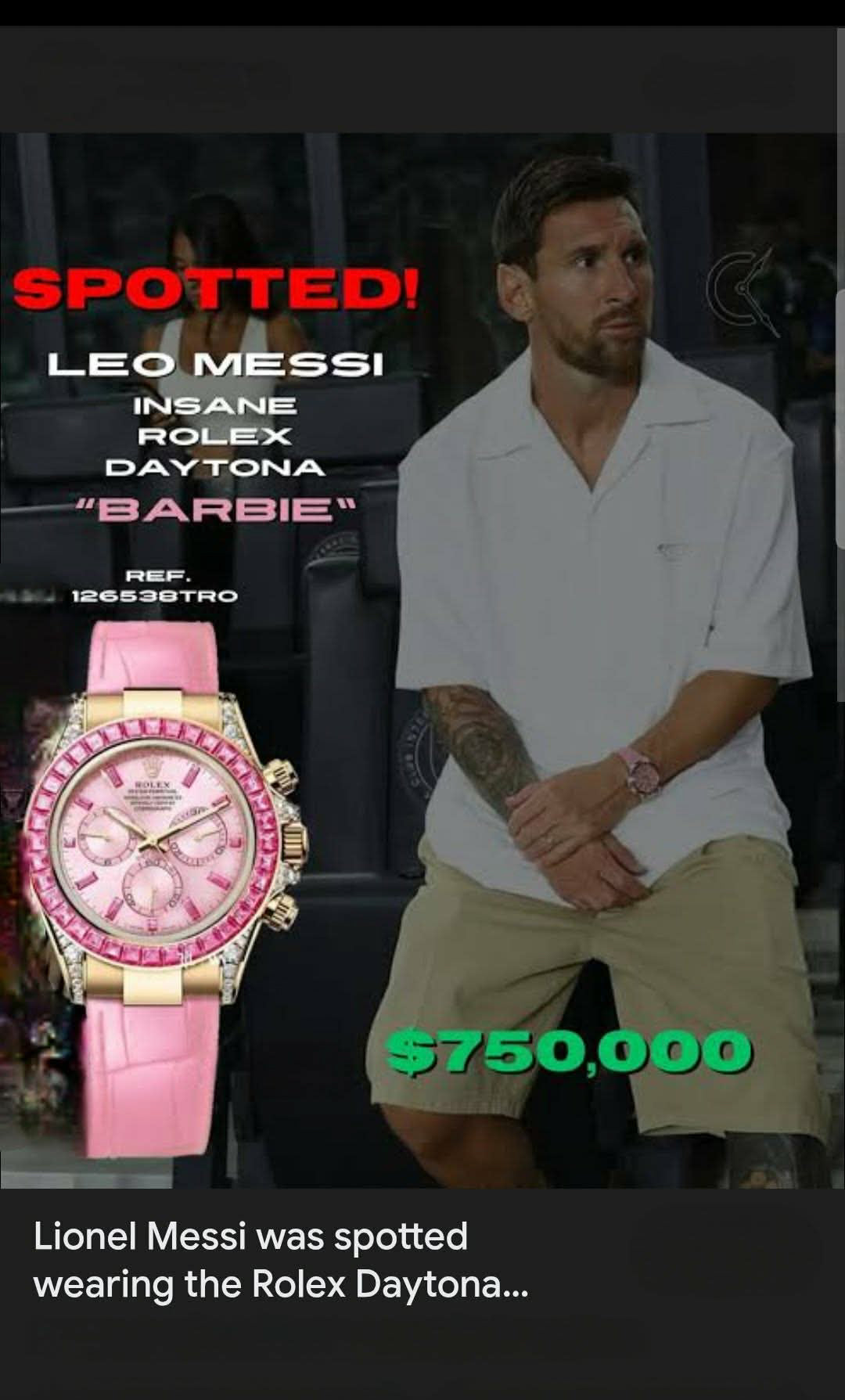 ROLEX DAYTONA 40MM “BARBIE”