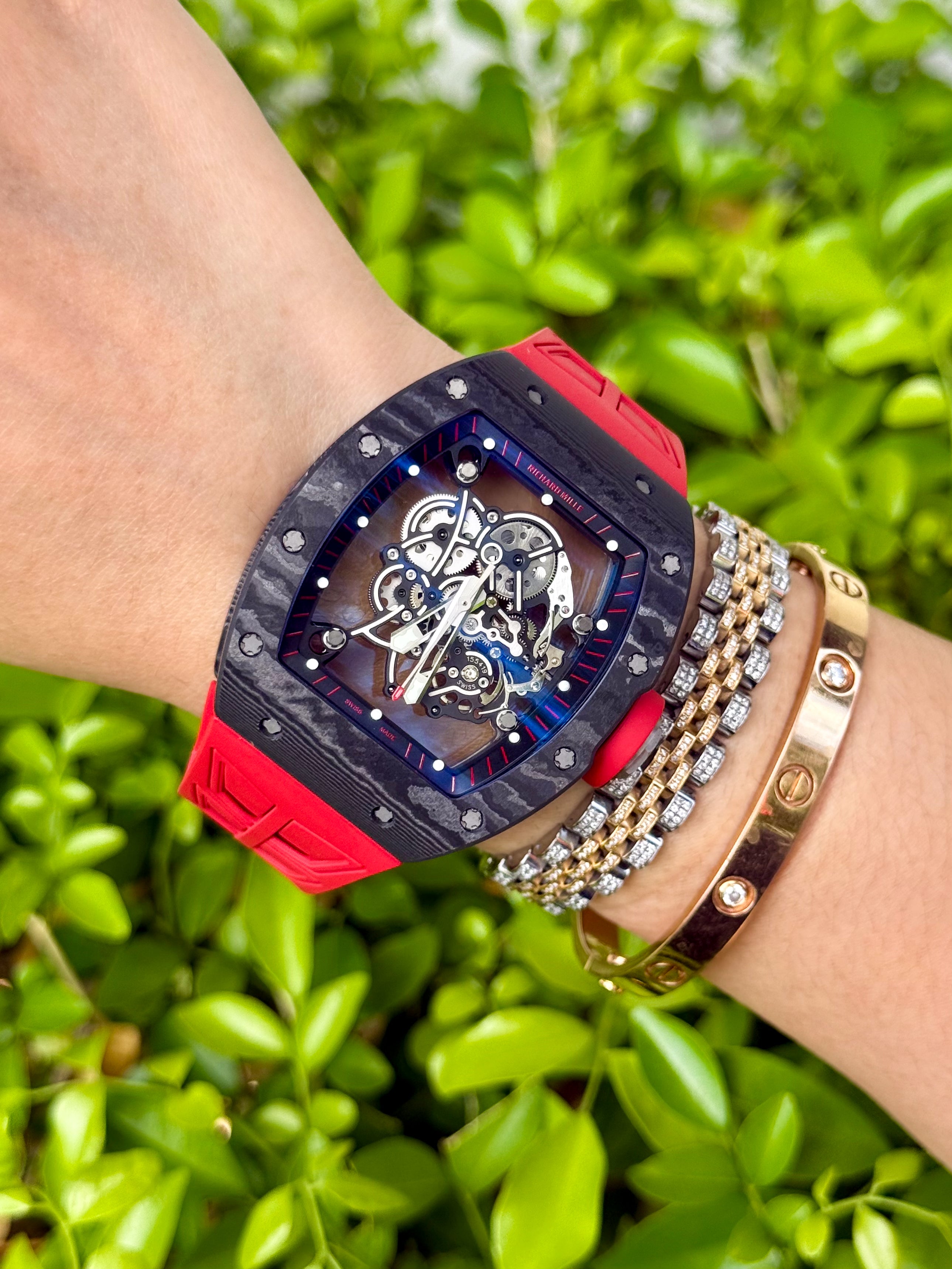 RICHARD MILLE 42.7MM x 50MM "BUBBA WATSON - DARK LEGEND"