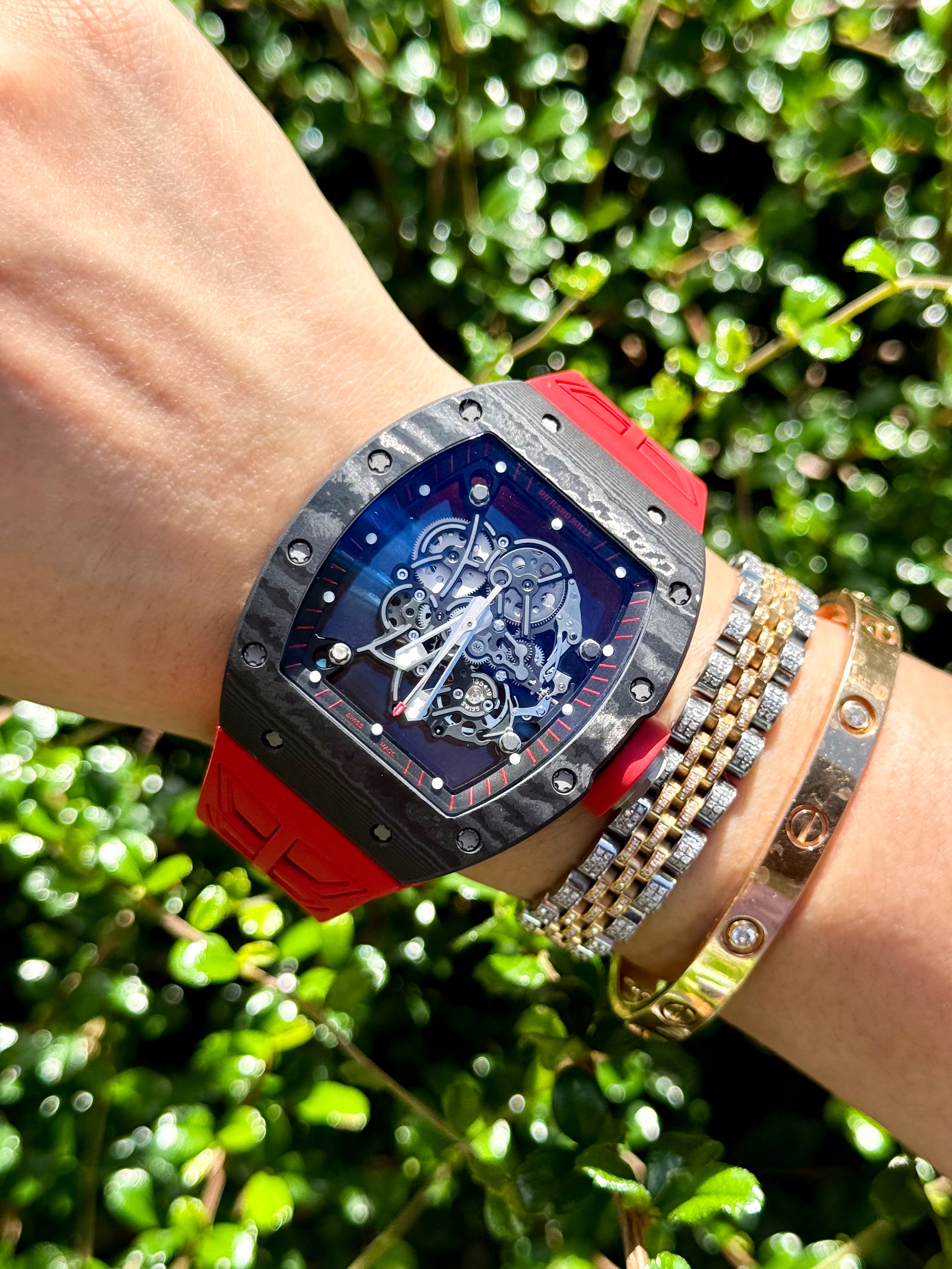 RICHARD MILLE 42.7MM x 50MM "BUBBA WATSON - DARK LEGEND"