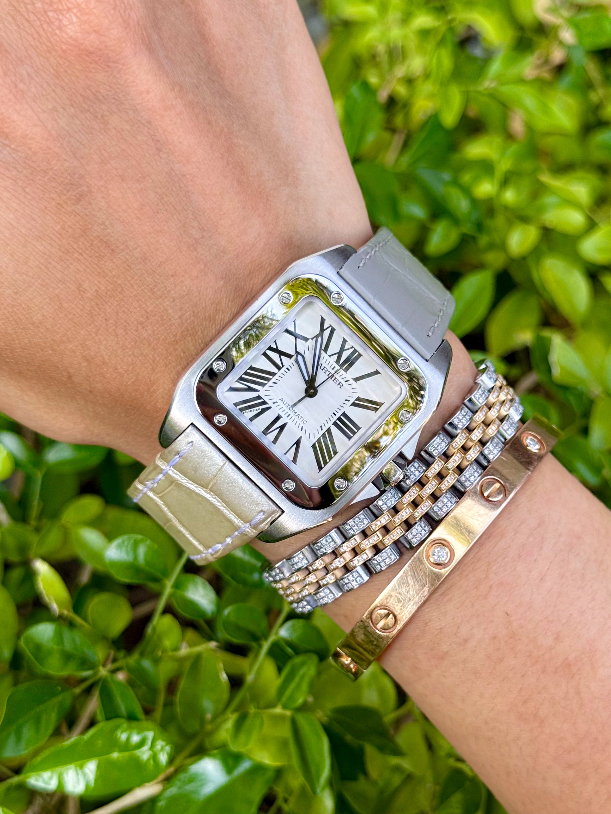 CARTIER SANTOS 100 MEDIUM