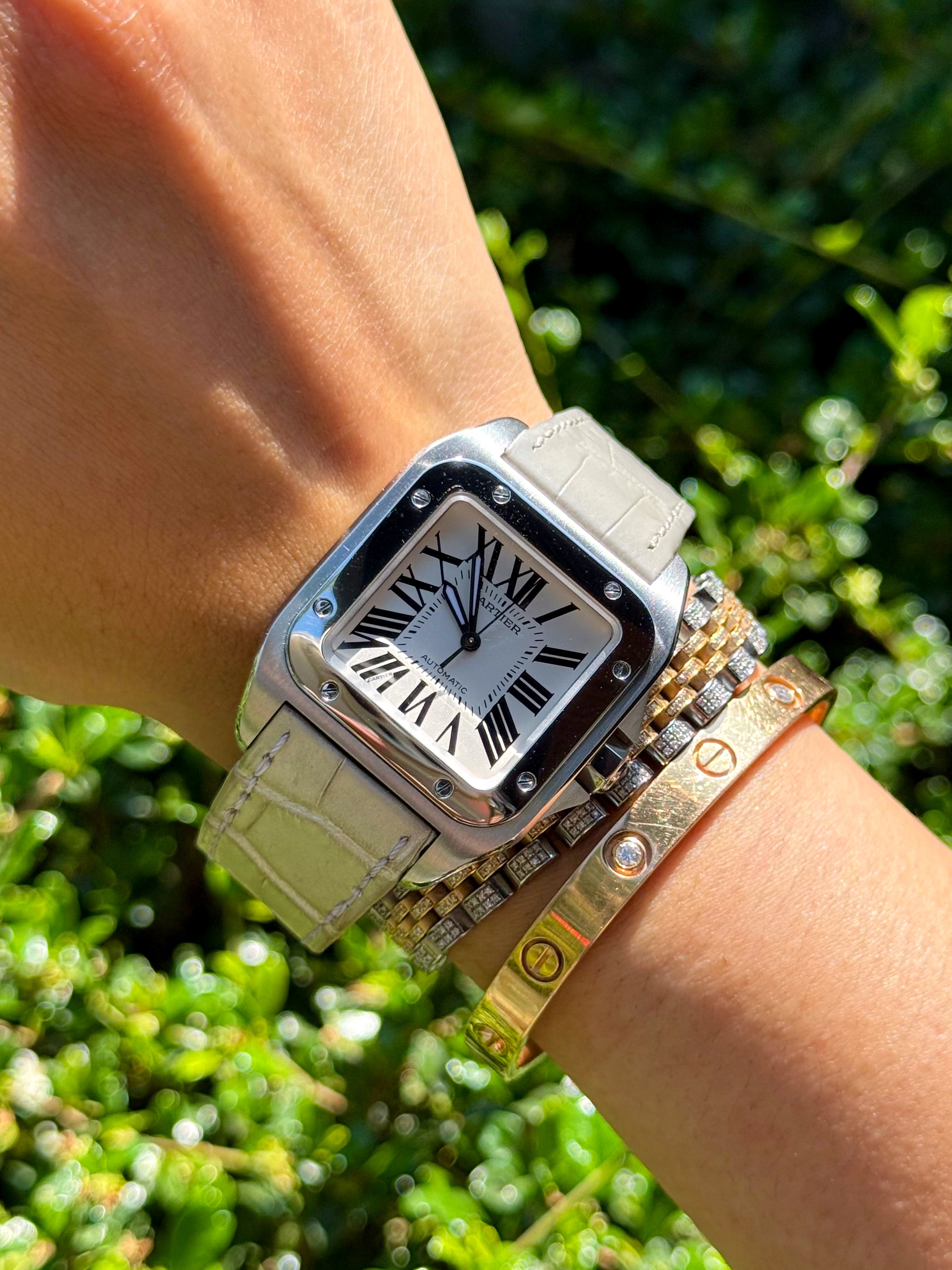 CARTIER SANTOS 100 MEDIUM