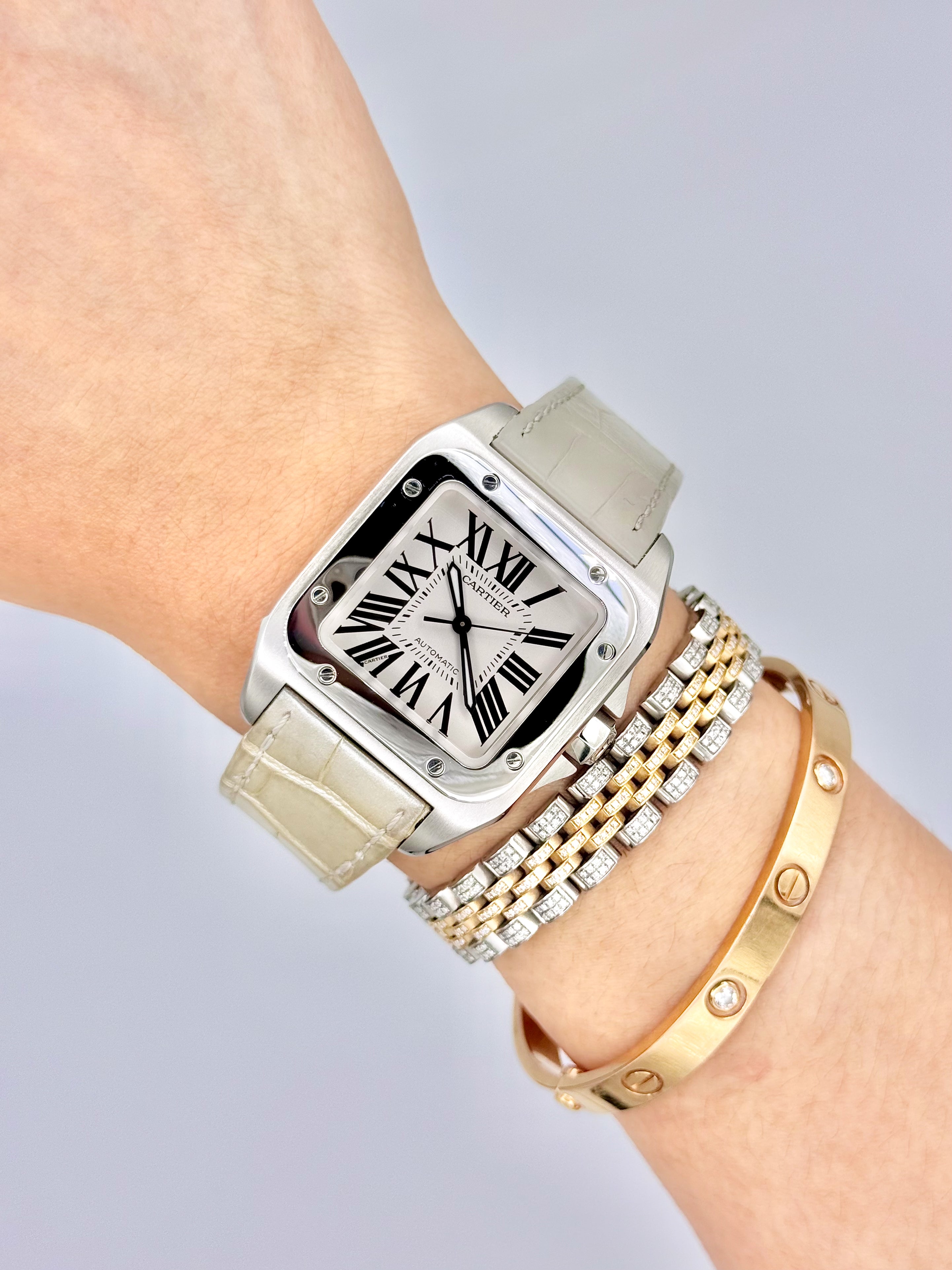 CARTIER SANTOS 100 MEDIUM
