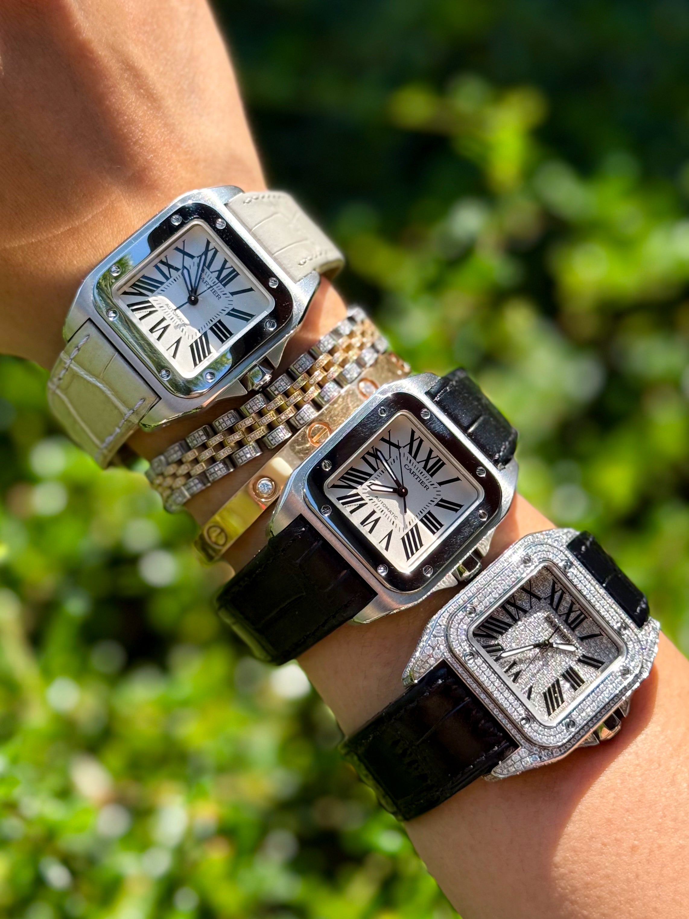 CARTIER SANTOS 100 MEDIUM
