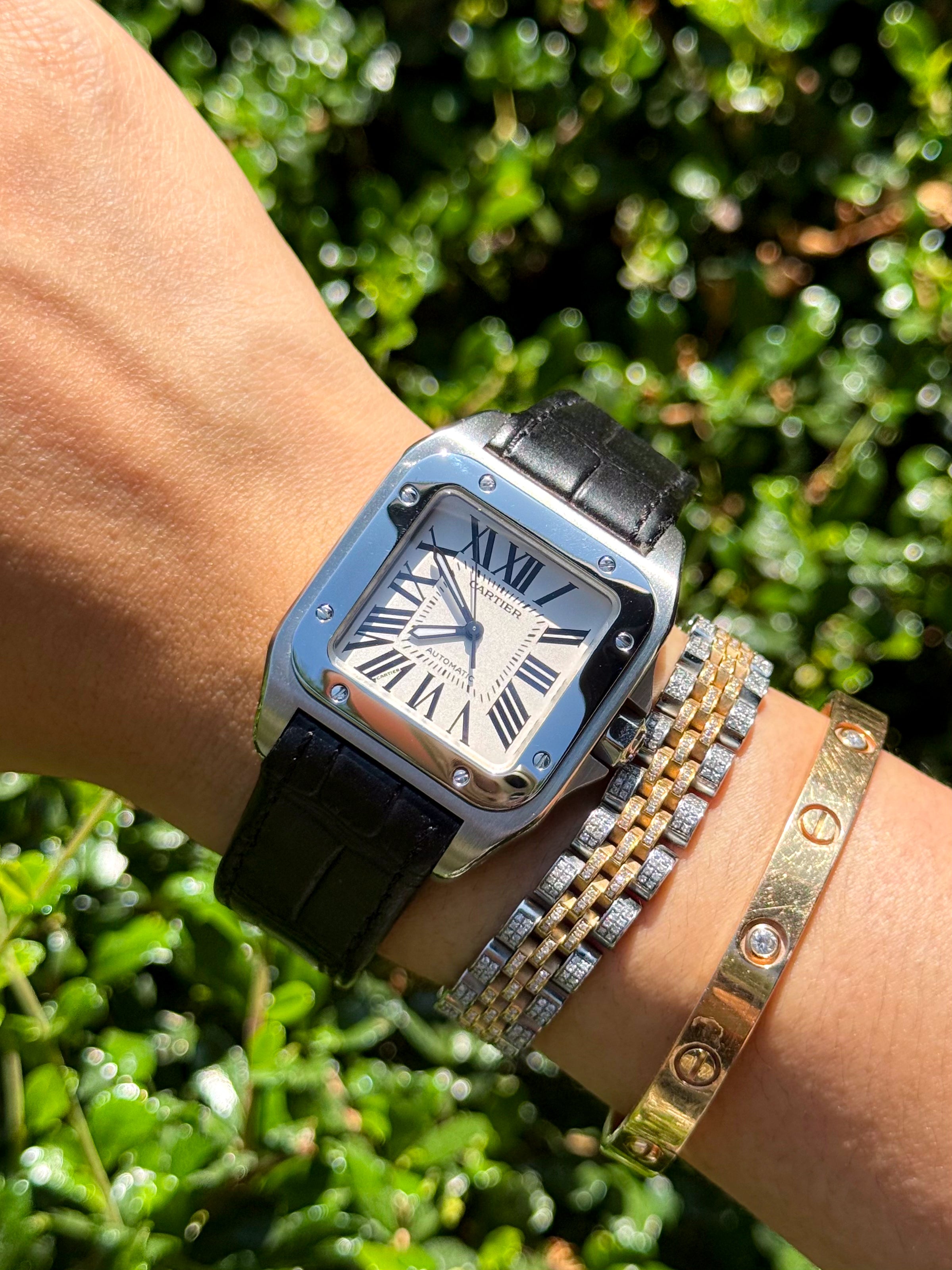 CARTIER SANTOS 100 MEDIUM