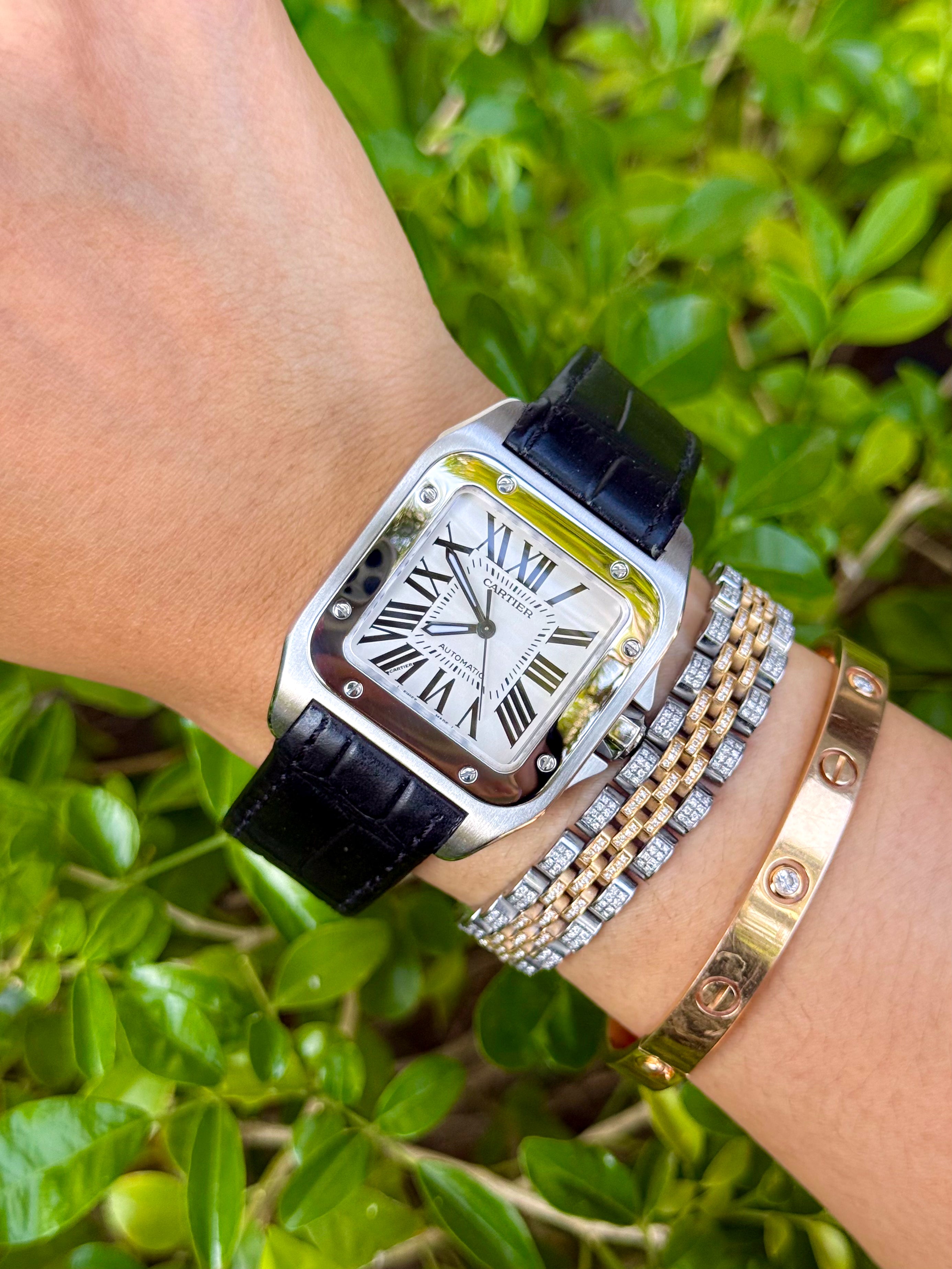 CARTIER SANTOS 100 MEDIUM