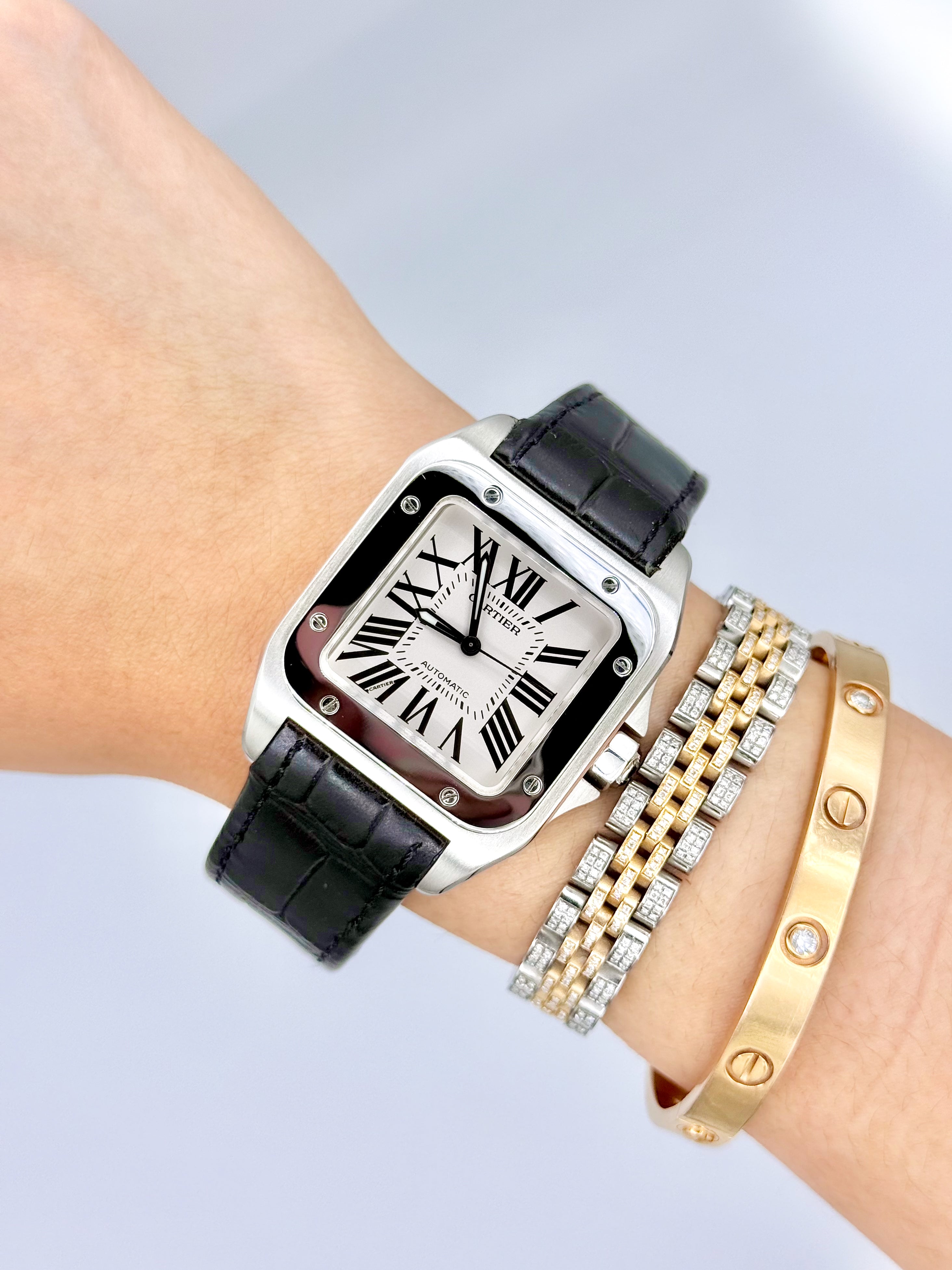CARTIER SANTOS 100 MEDIUM