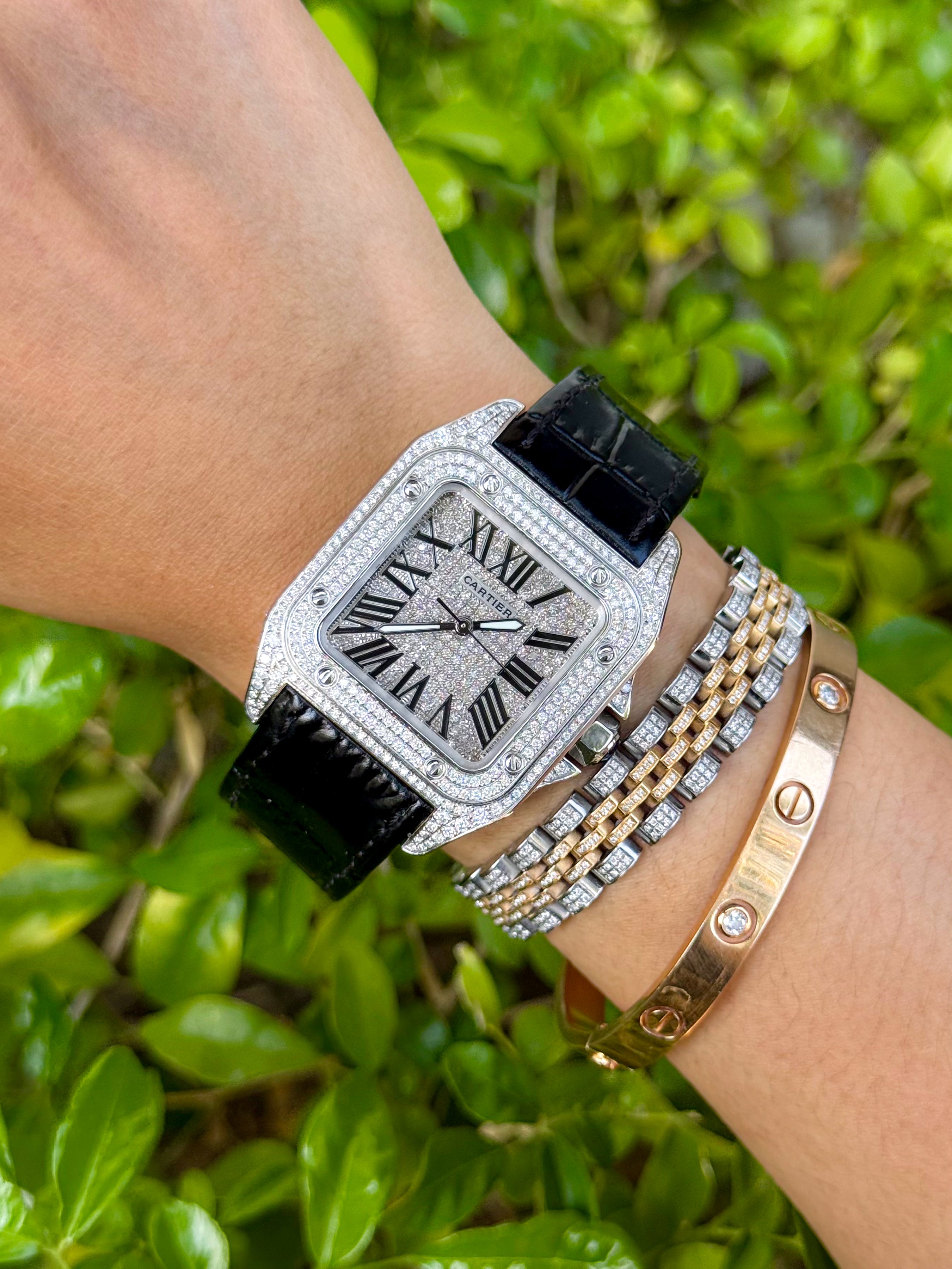 CARTIER SANTOS 100 MEDIUM