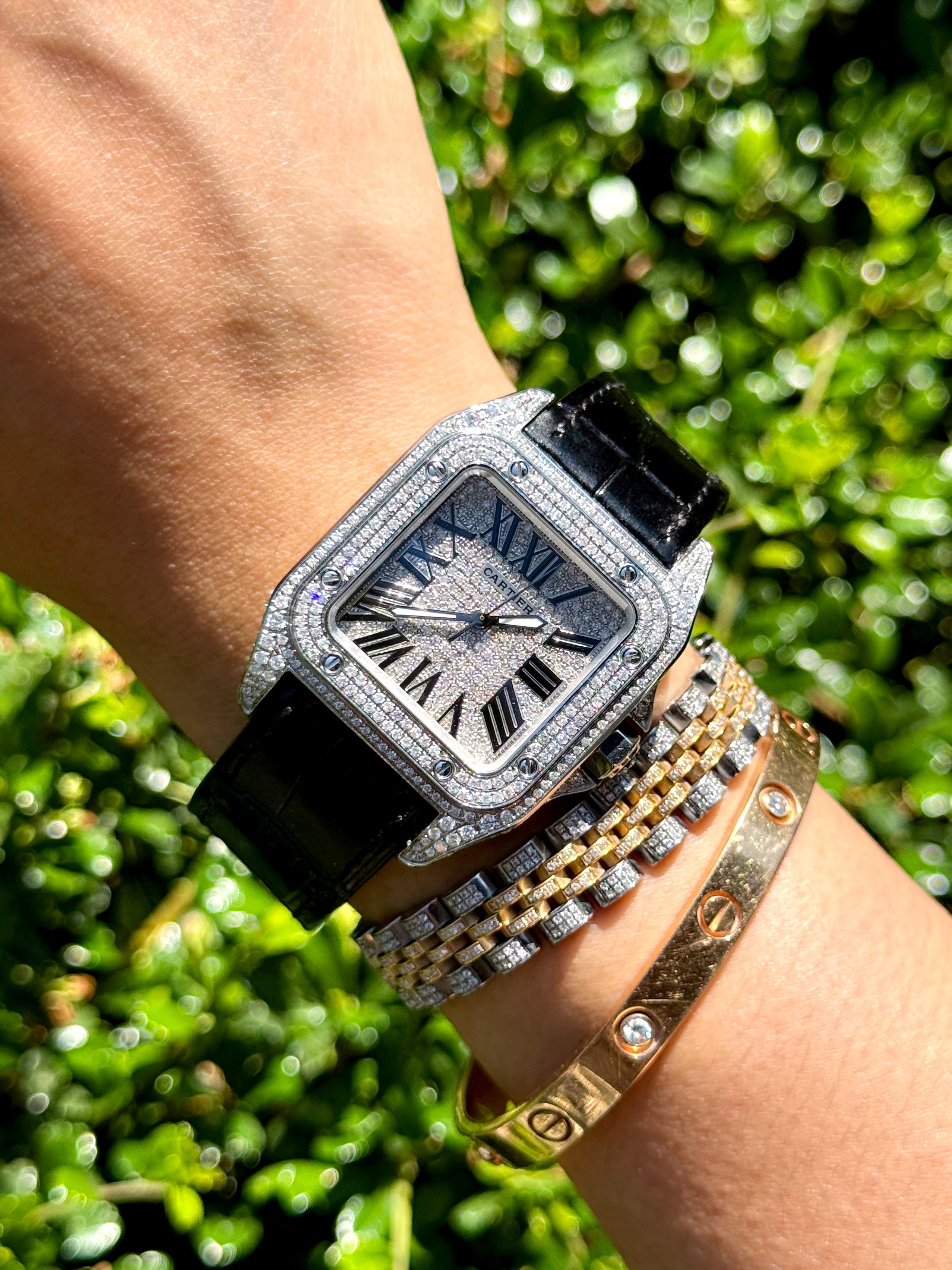 CARTIER SANTOS 100 MEDIUM