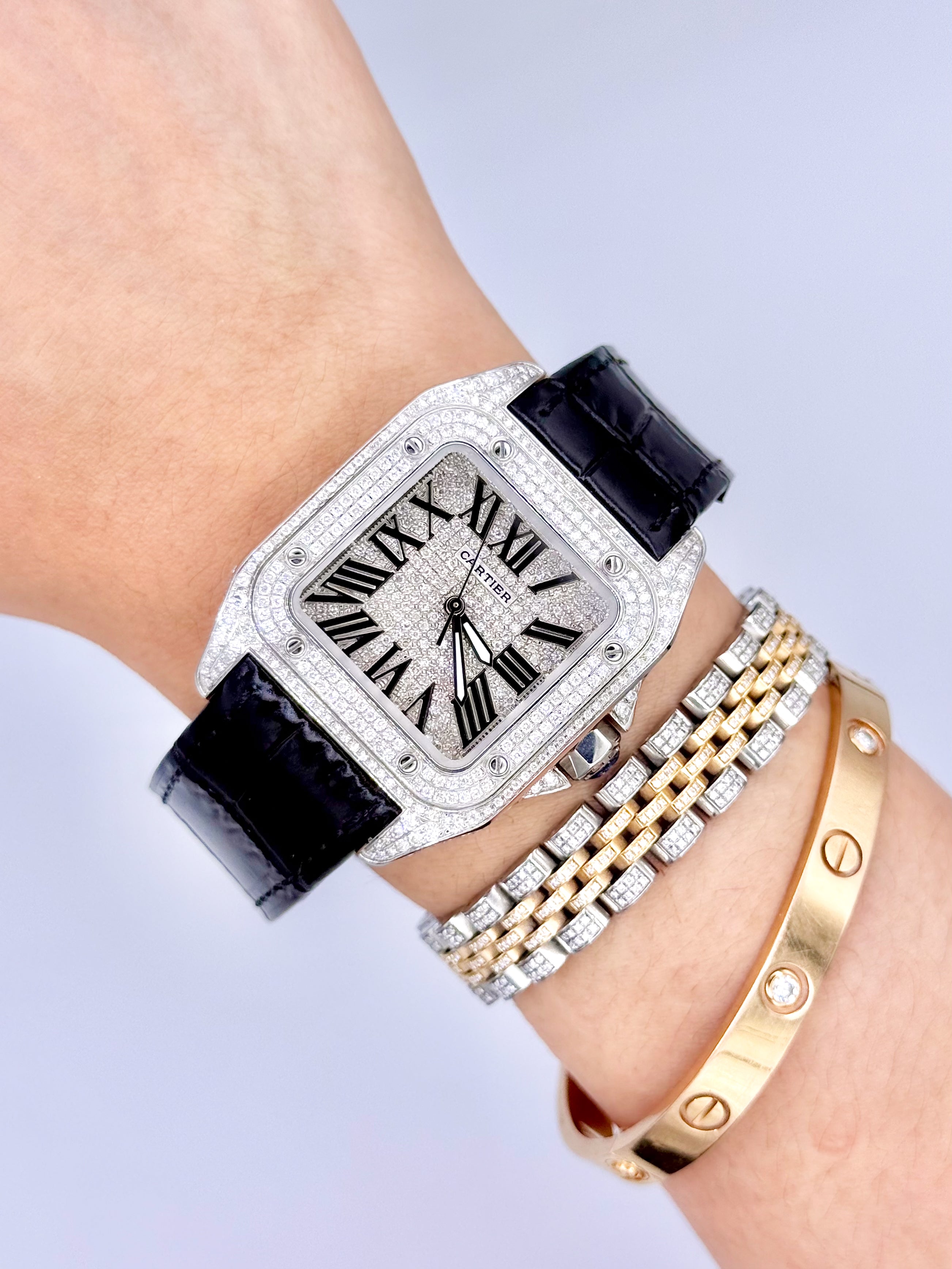CARTIER SANTOS 100 MEDIUM