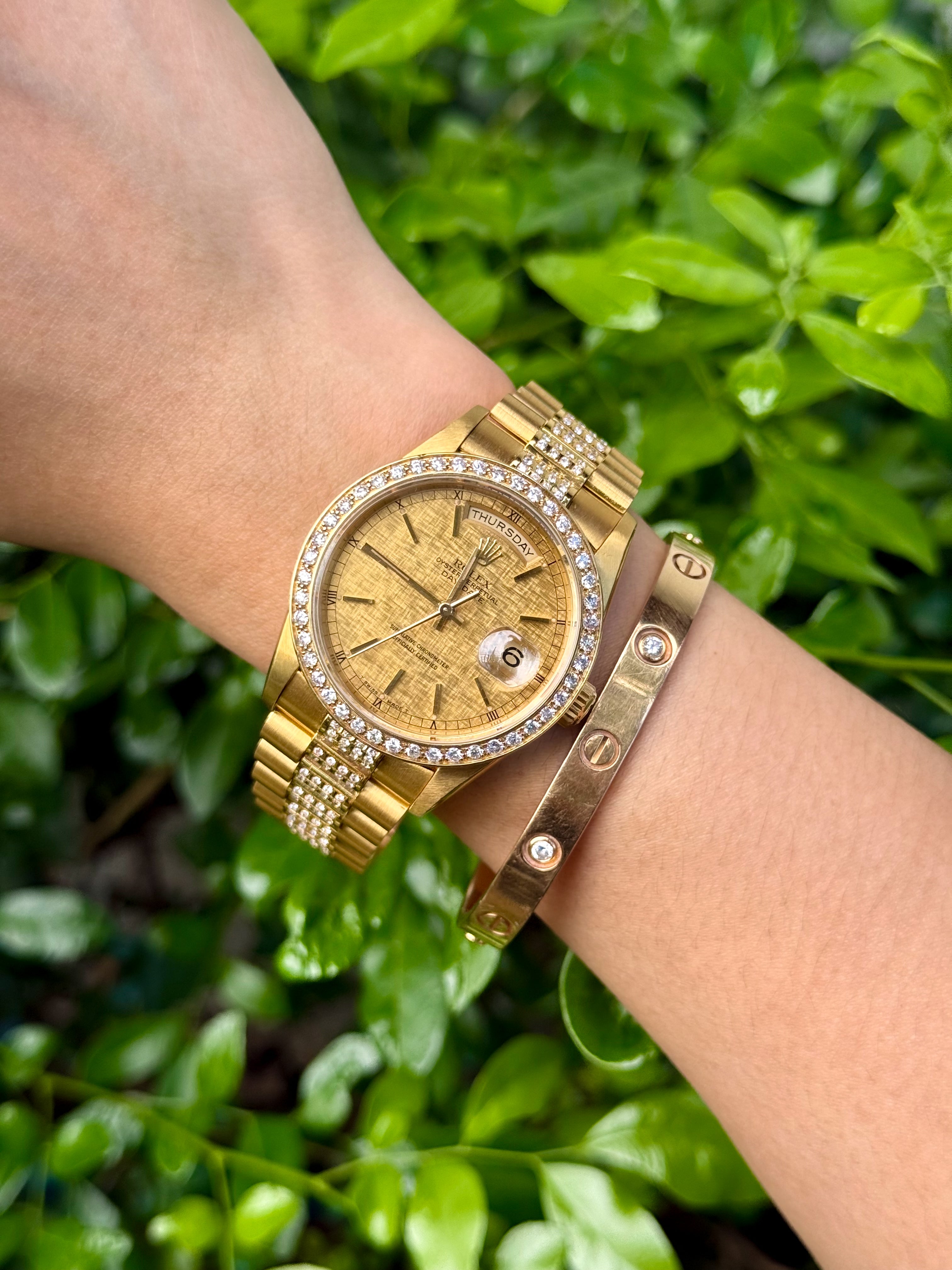 ROLEX DAY-DATE PRESIDENT 36MM