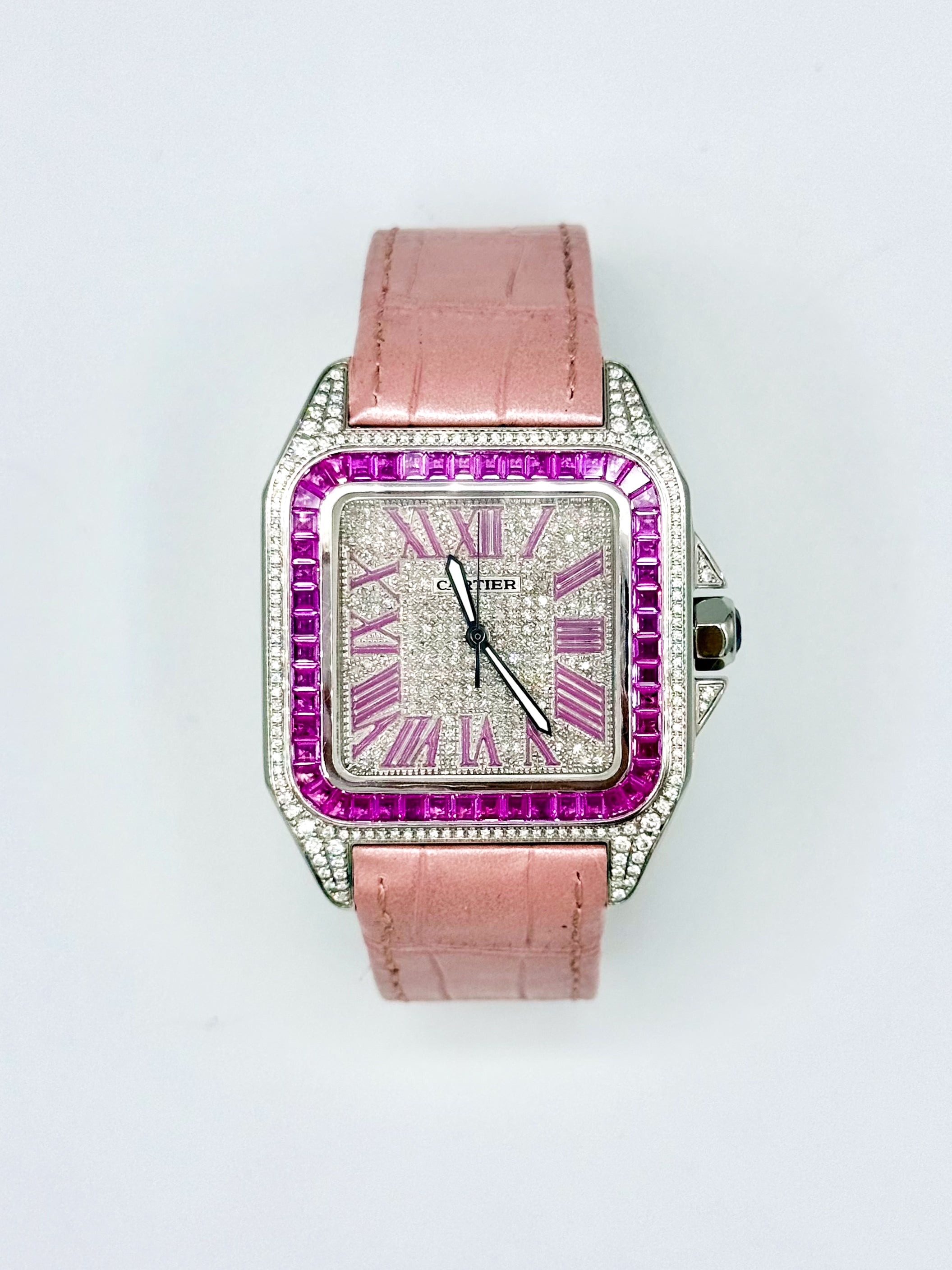 CARTIER SANTOS 100 LARGE 41.3MM x 51.1MM