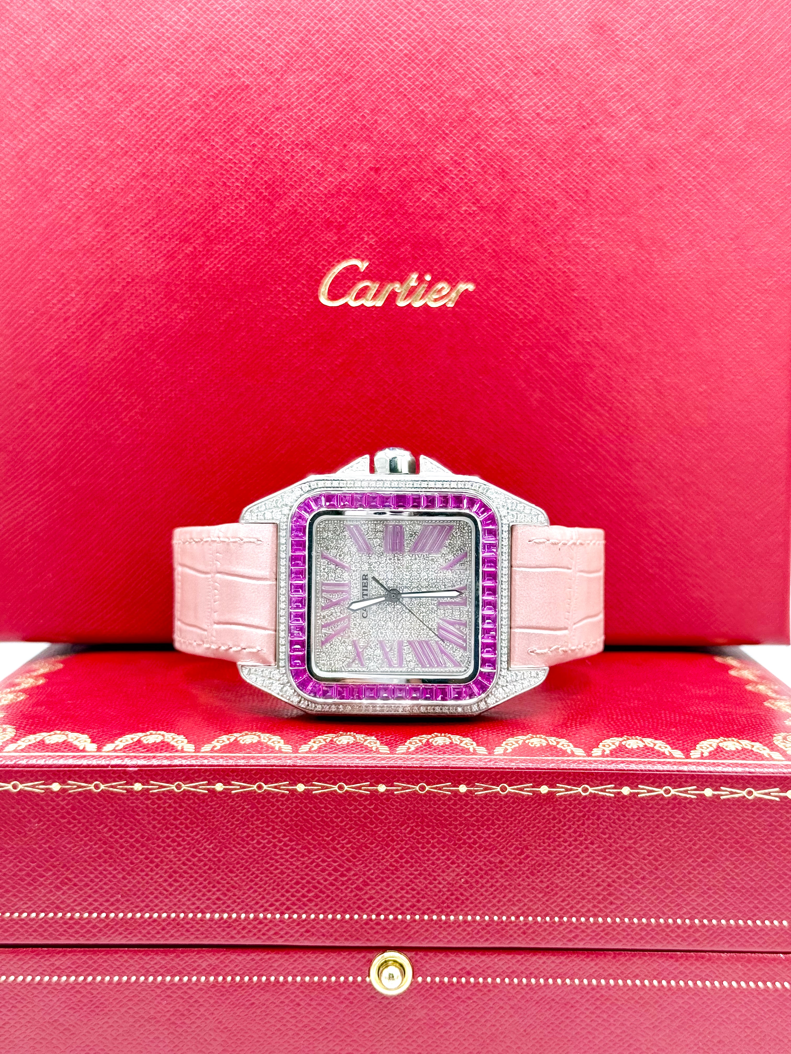 CARTIER SANTOS 100 LARGE 41.3MM x 51.1MM
