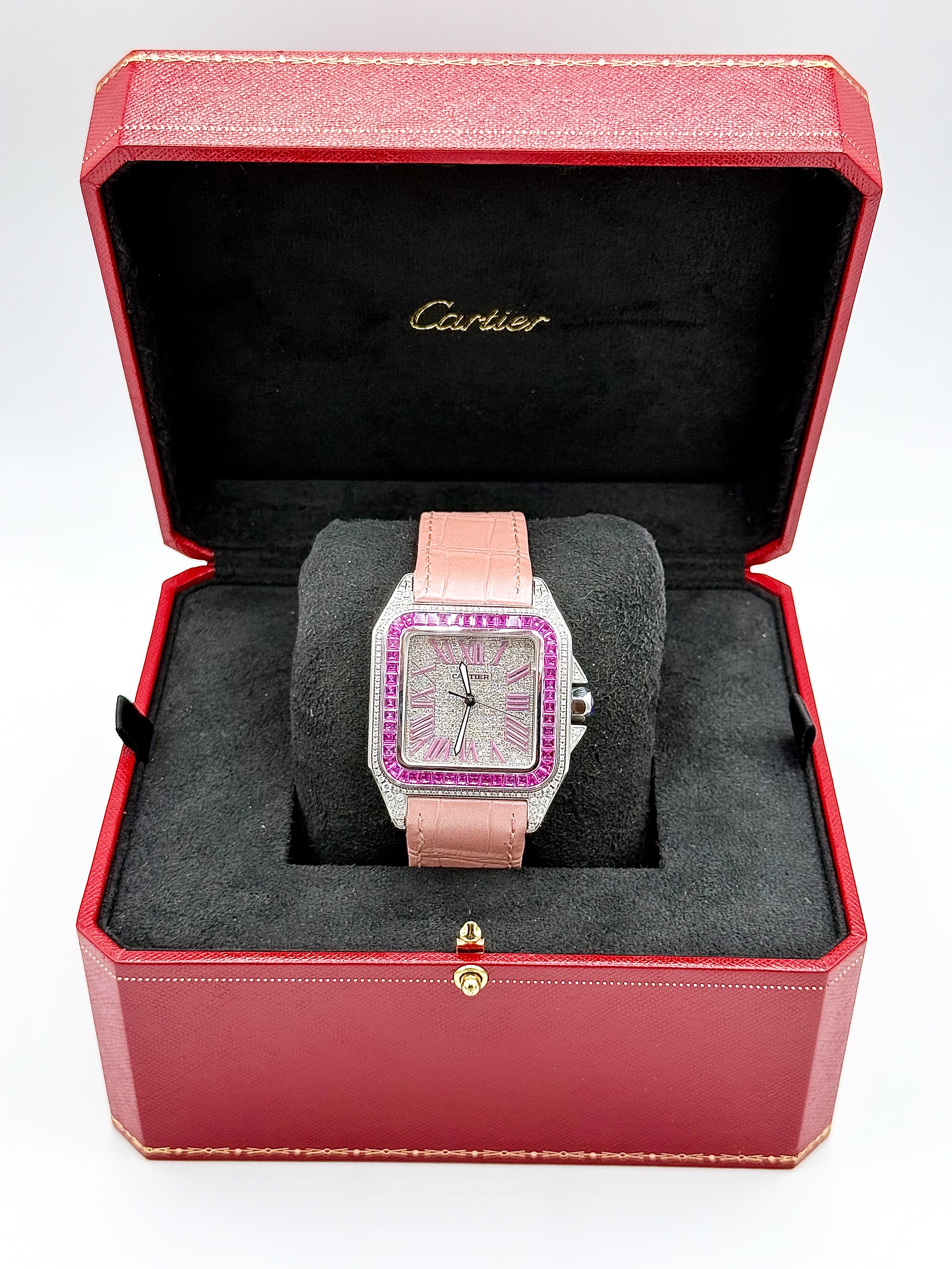 CARTIER SANTOS 100 LARGE 41.3MM x 51.1MM