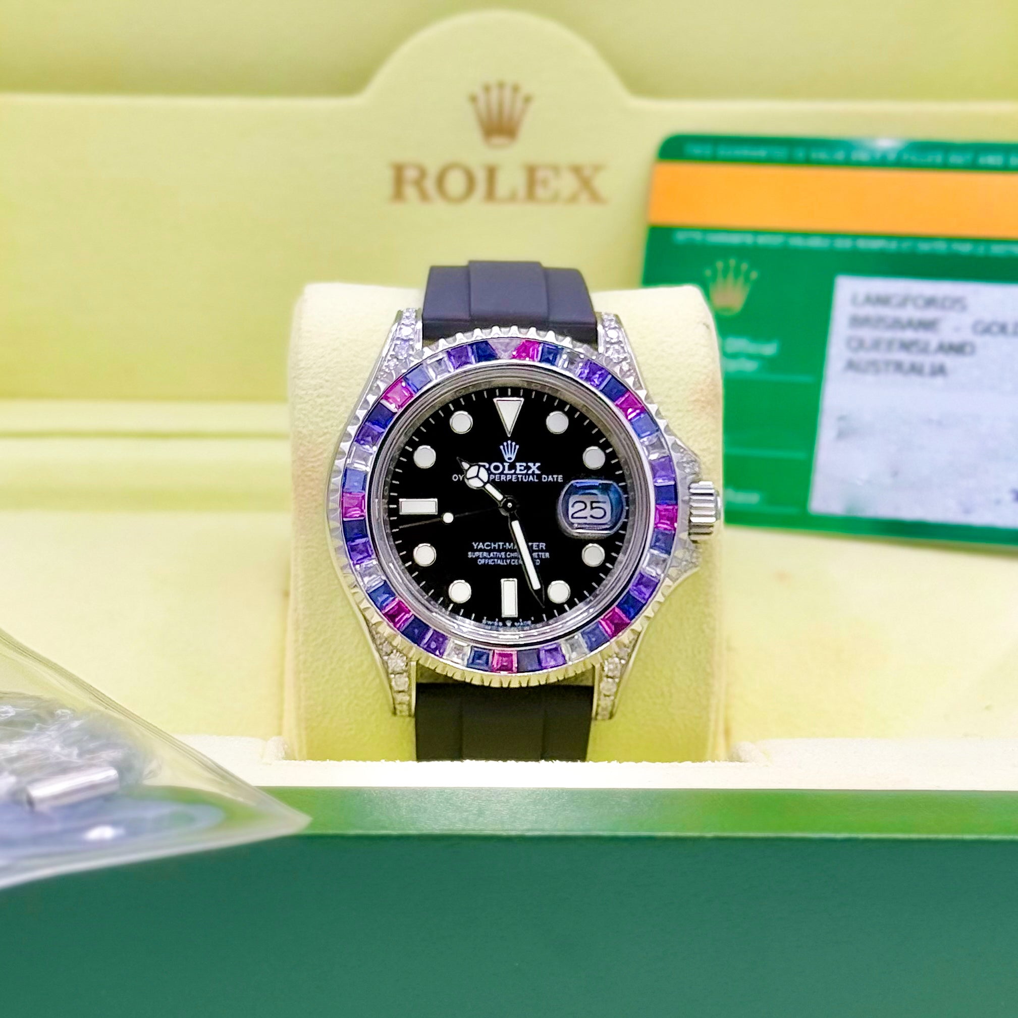ROLEX YACHT-MASTER 40MM "COTTON CANDY"