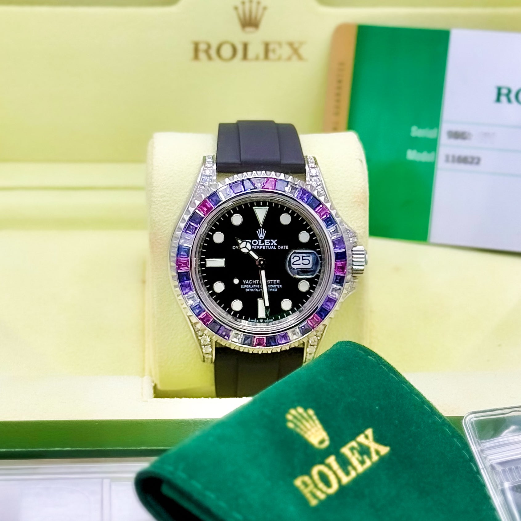 ROLEX YACHT-MASTER 40MM "COTTON CANDY"