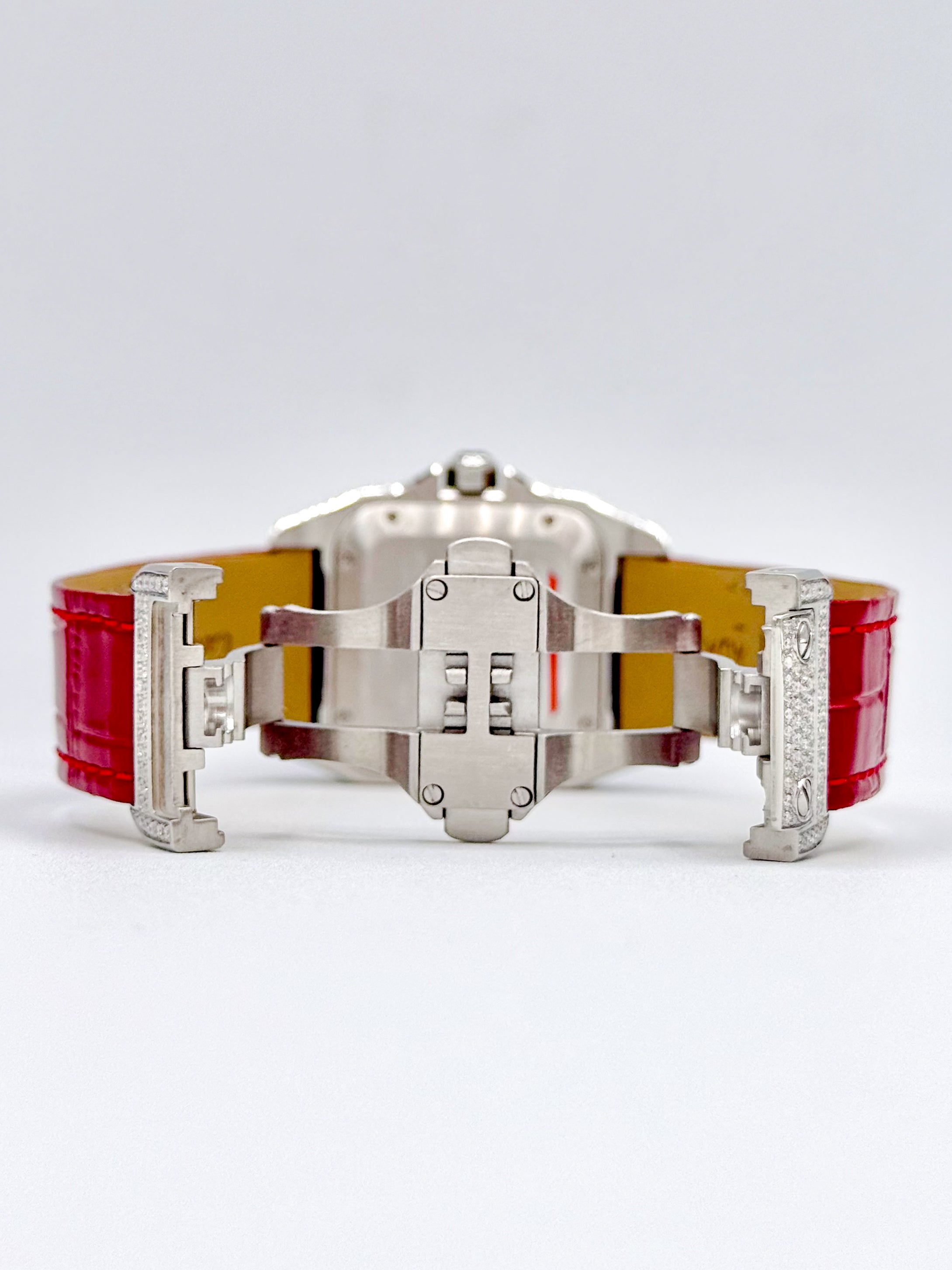 CARTIER SANTOS 100 MEDIUM 35.6MM x 44.2MM