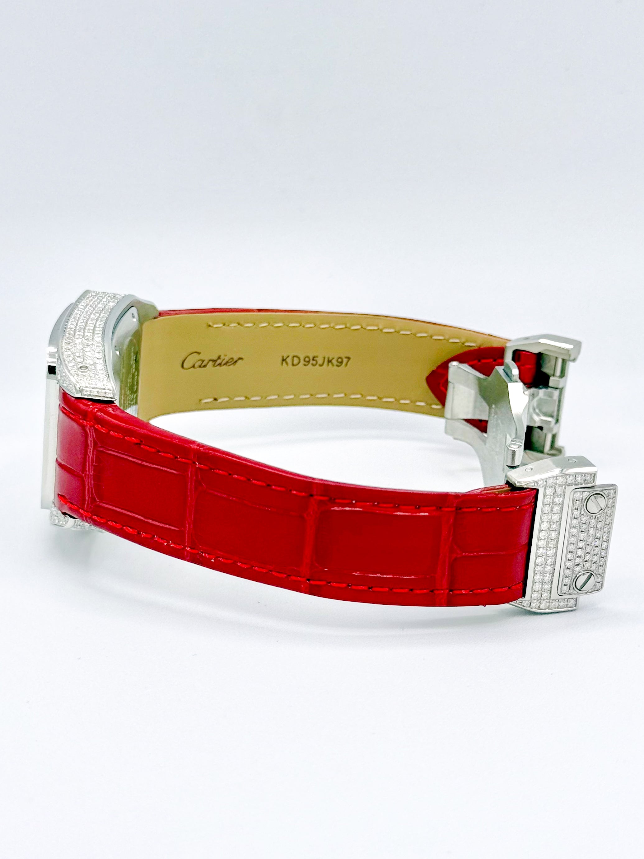 CARTIER SANTOS 100 MEDIUM 35.6MM x 44.2MM