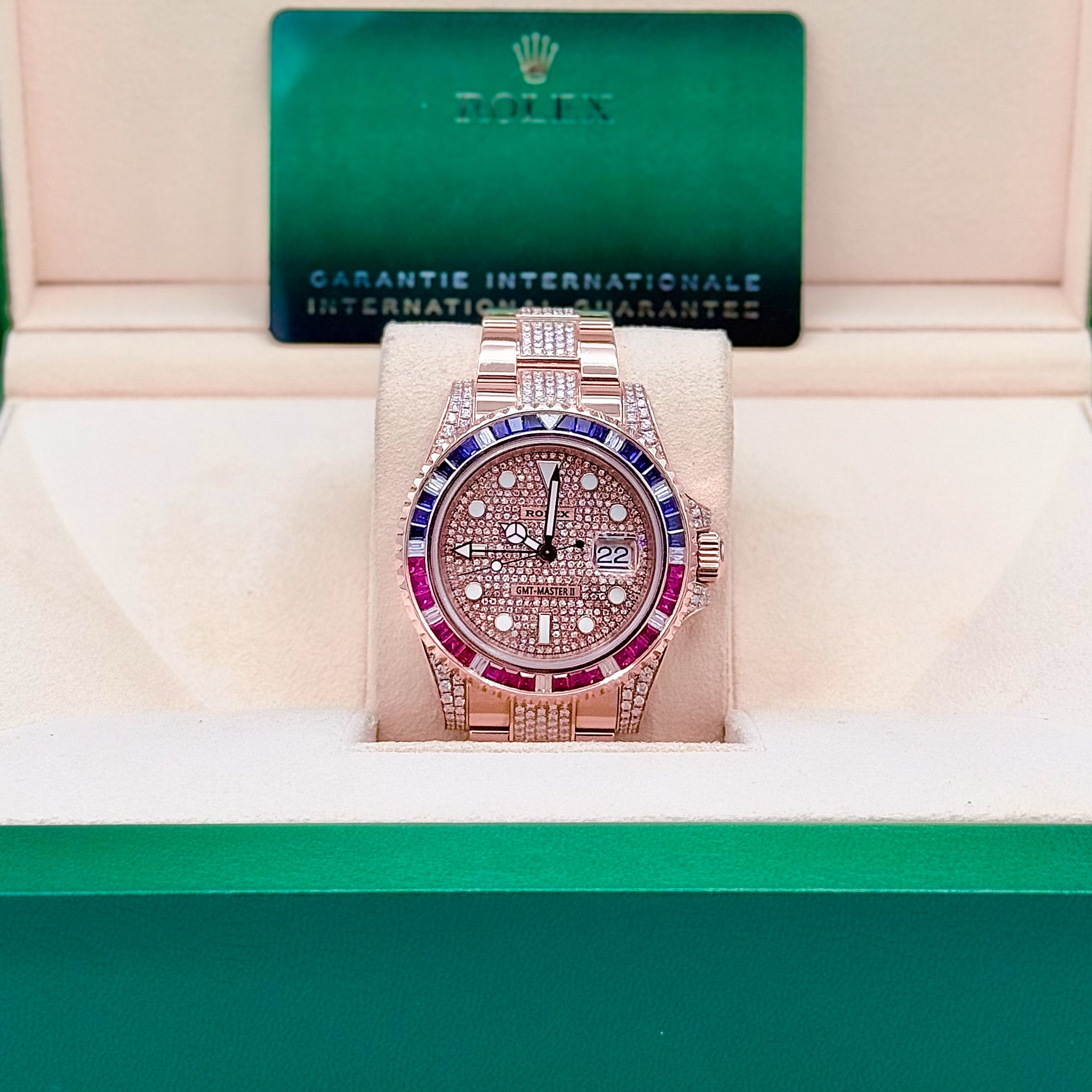 ROLEX GMT MASTER II 40MM