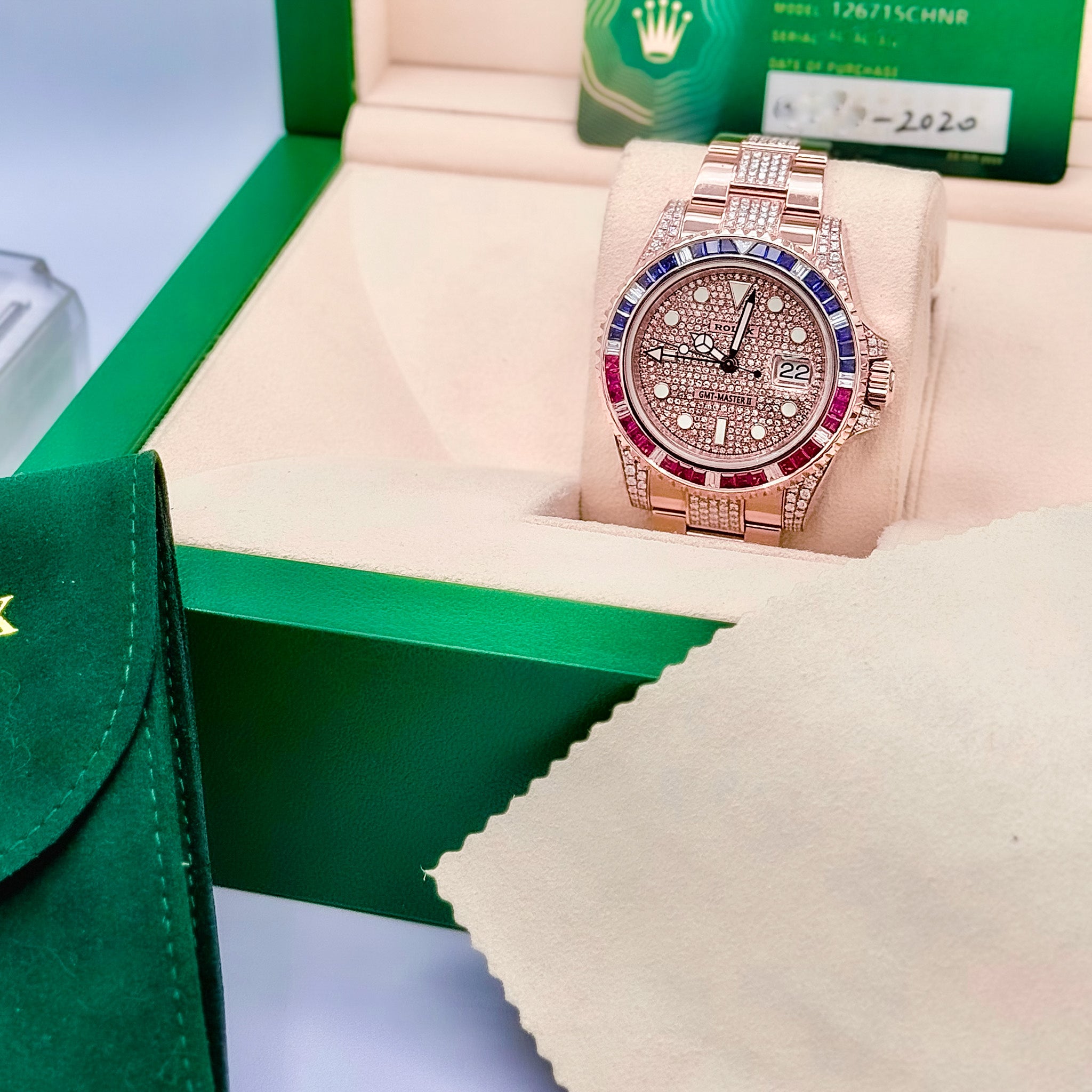 ROLEX GMT MASTER II 40MM