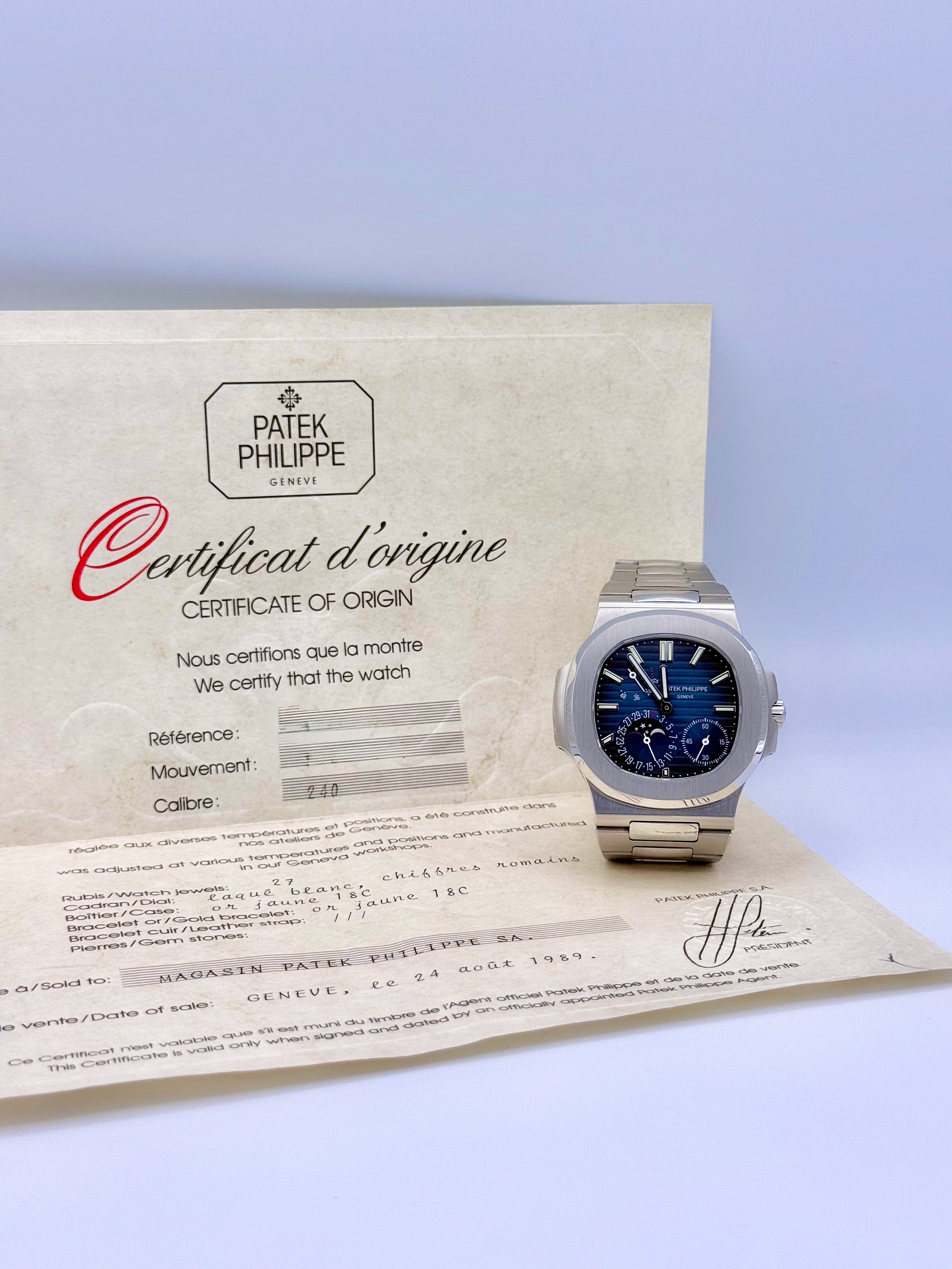 PATEK PHILIPPE NAUTILUS 40MM