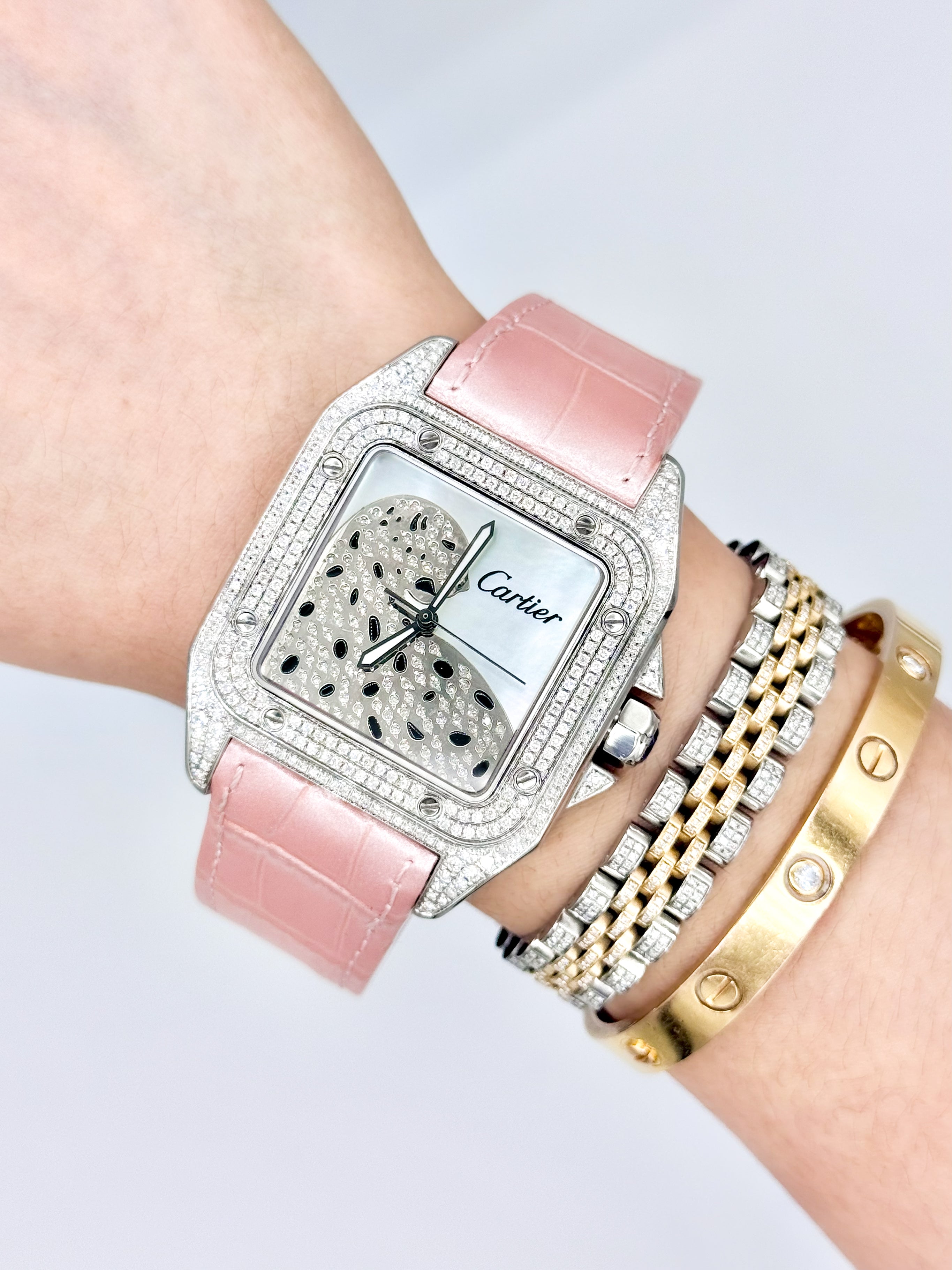 CARTIER SANTOS 100 LARGE 41.3MM x 51.1MM