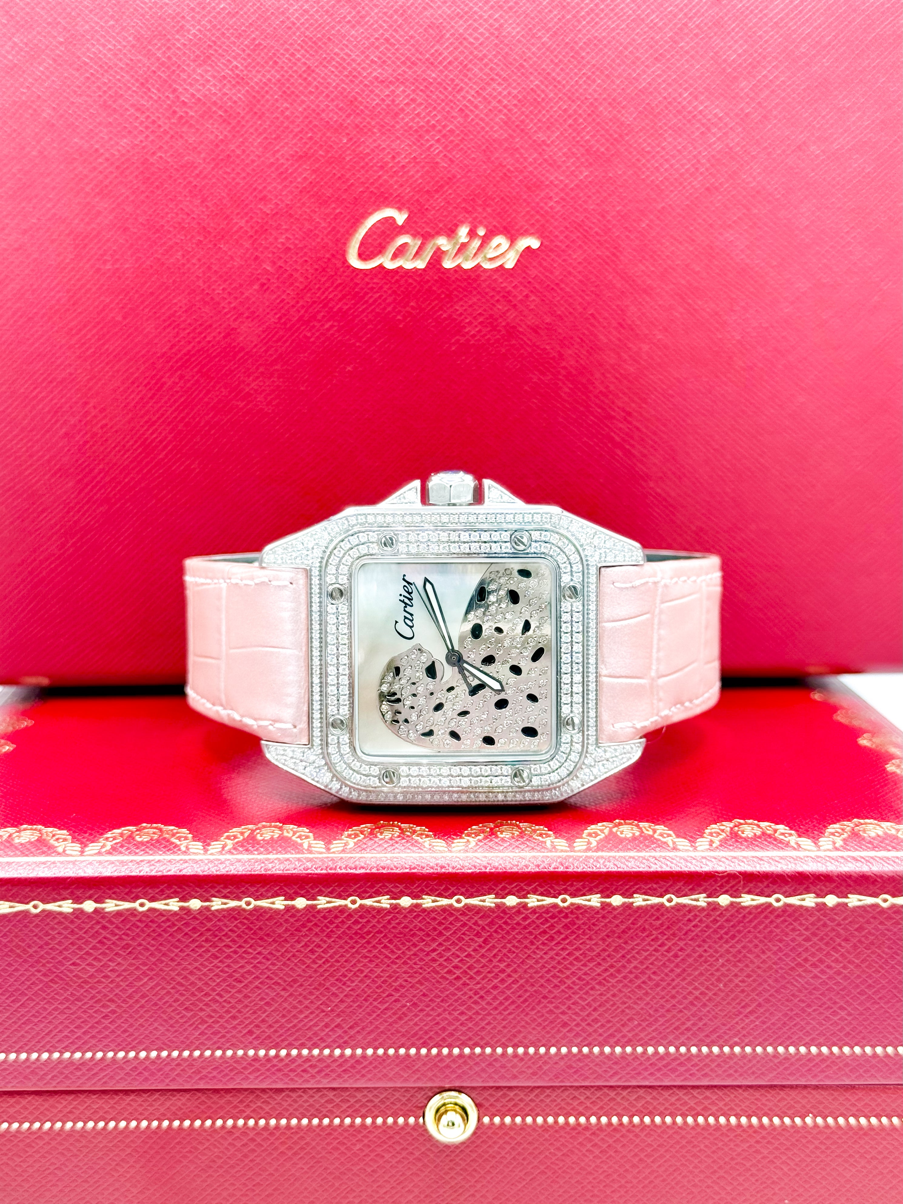 CARTIER SANTOS 100 LARGE 41.3MM x 51.1MM