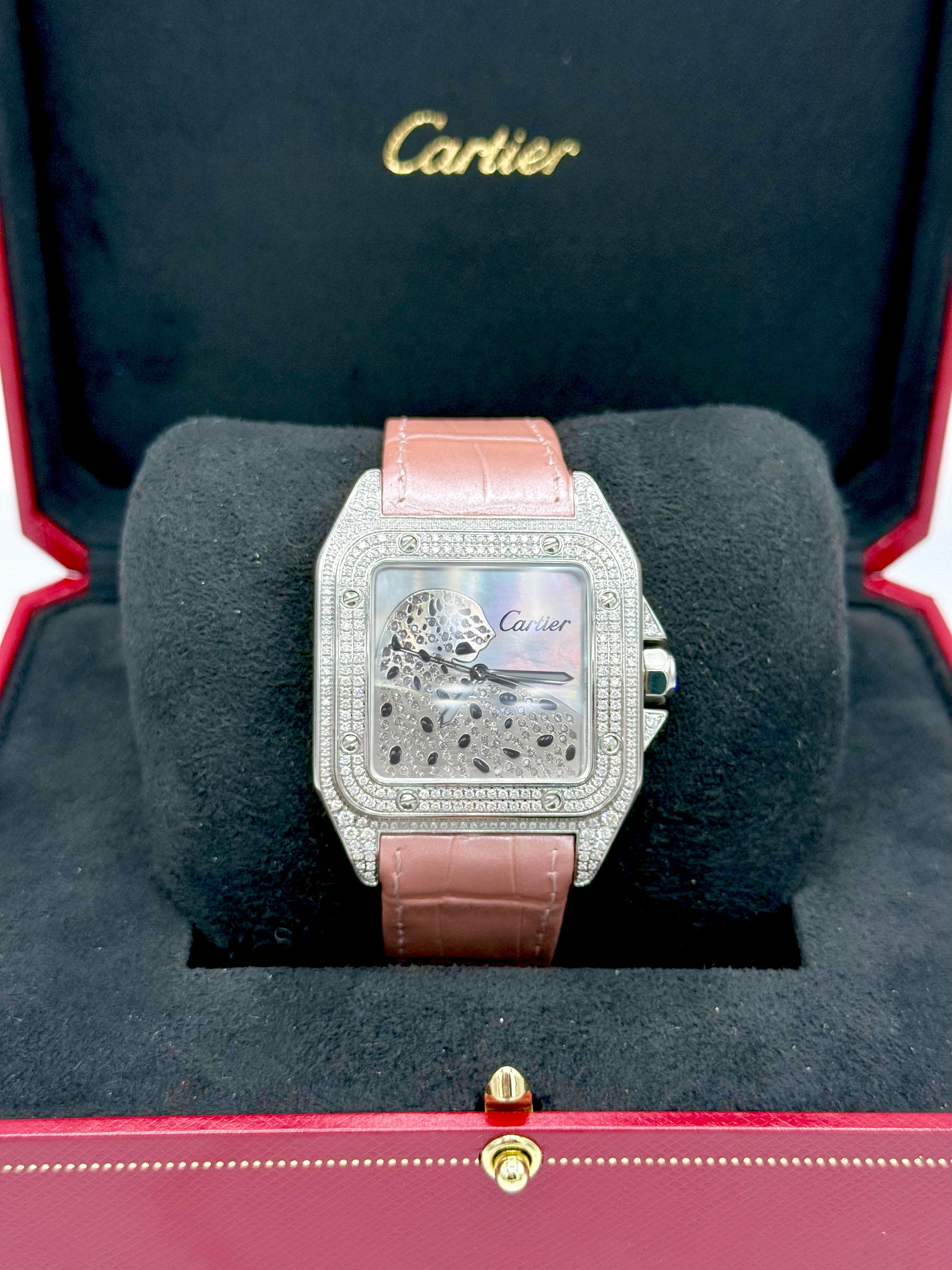 CARTIER SANTOS 100 LARGE 41.3MM x 51.1MM