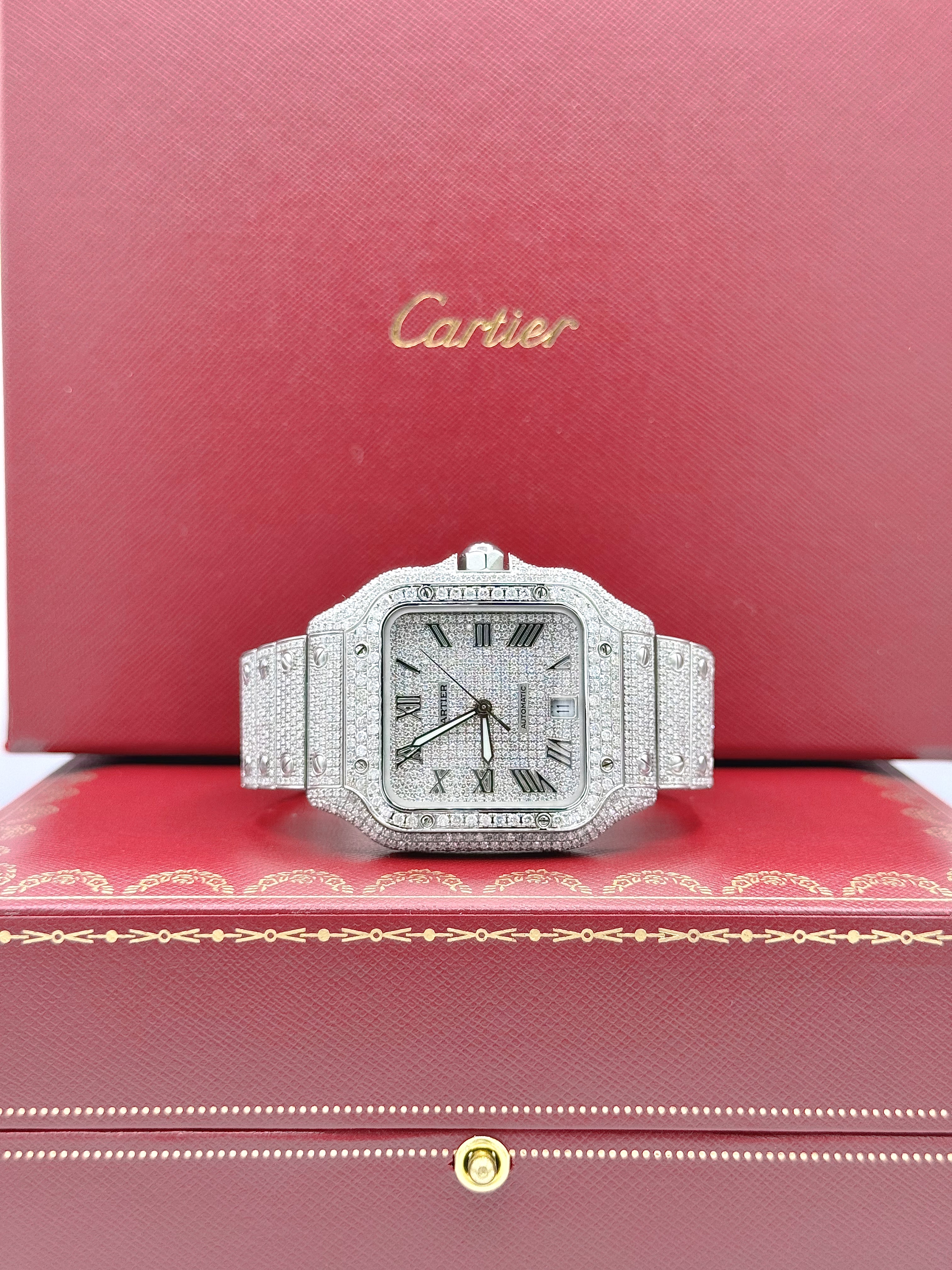 CARTIER SANTOS LARGE 39.8MM x 47.5MM