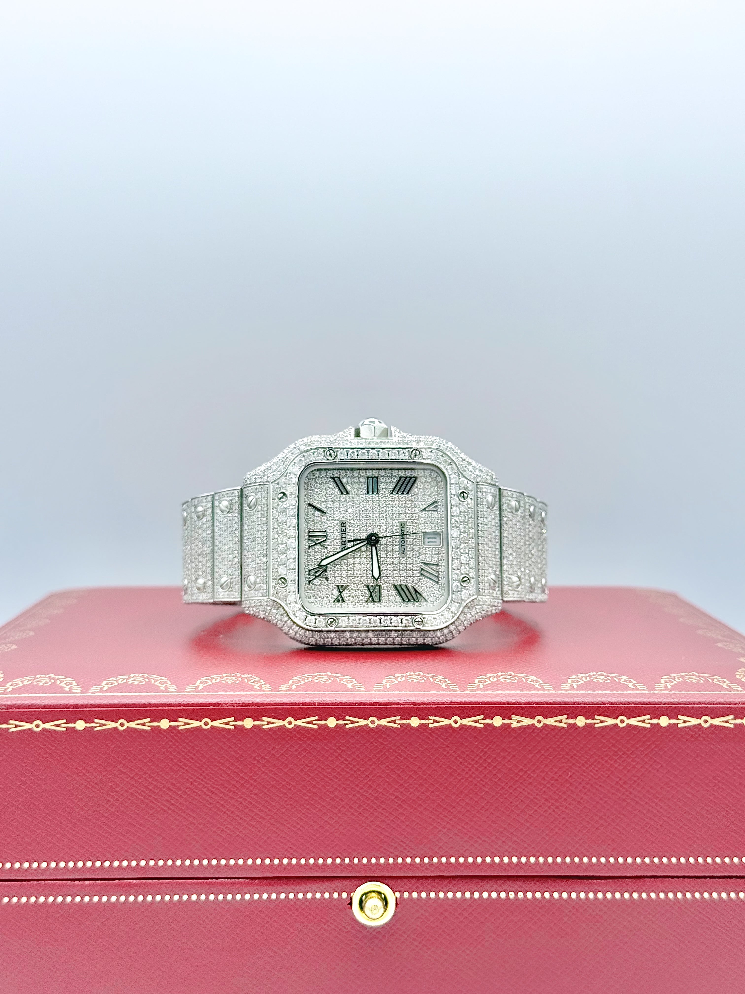 CARTIER SANTOS LARGE 39.8MM x 47.5MM