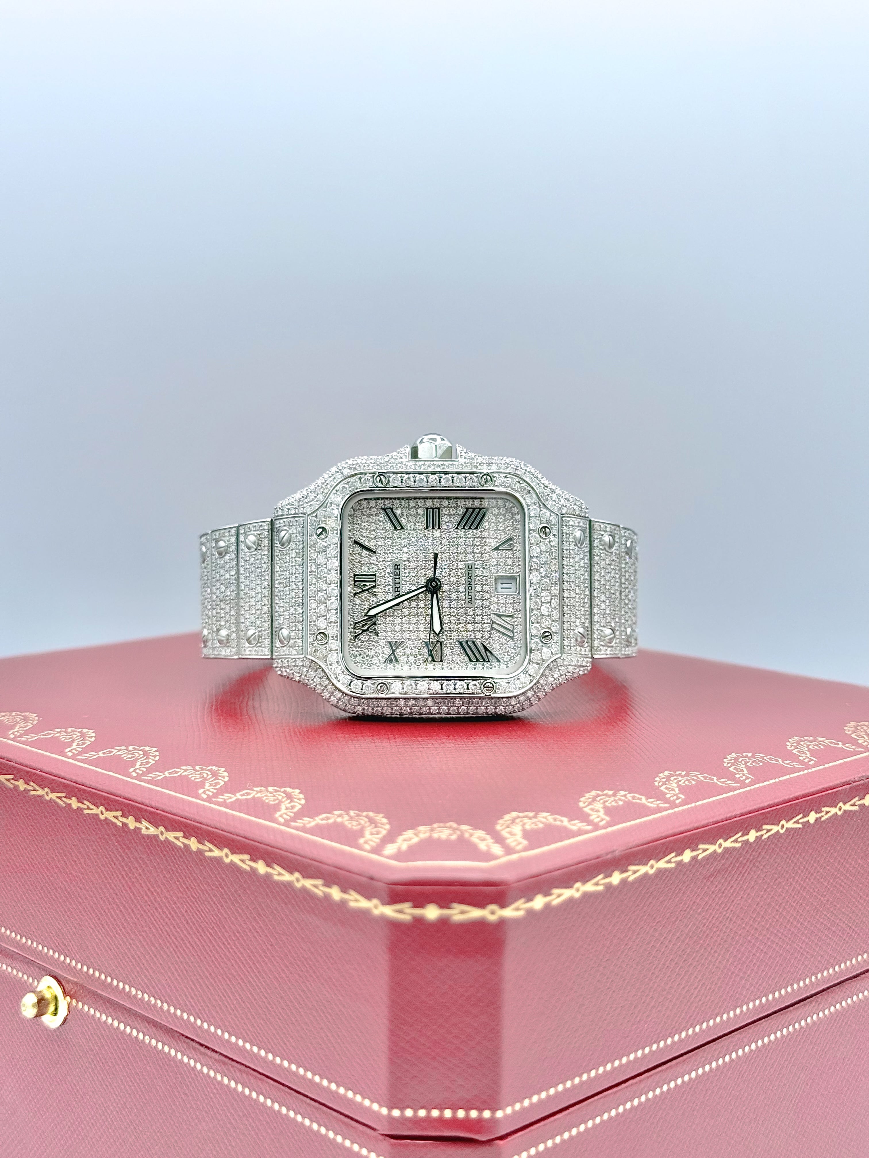 CARTIER SANTOS LARGE 39.8MM x 47.5MM