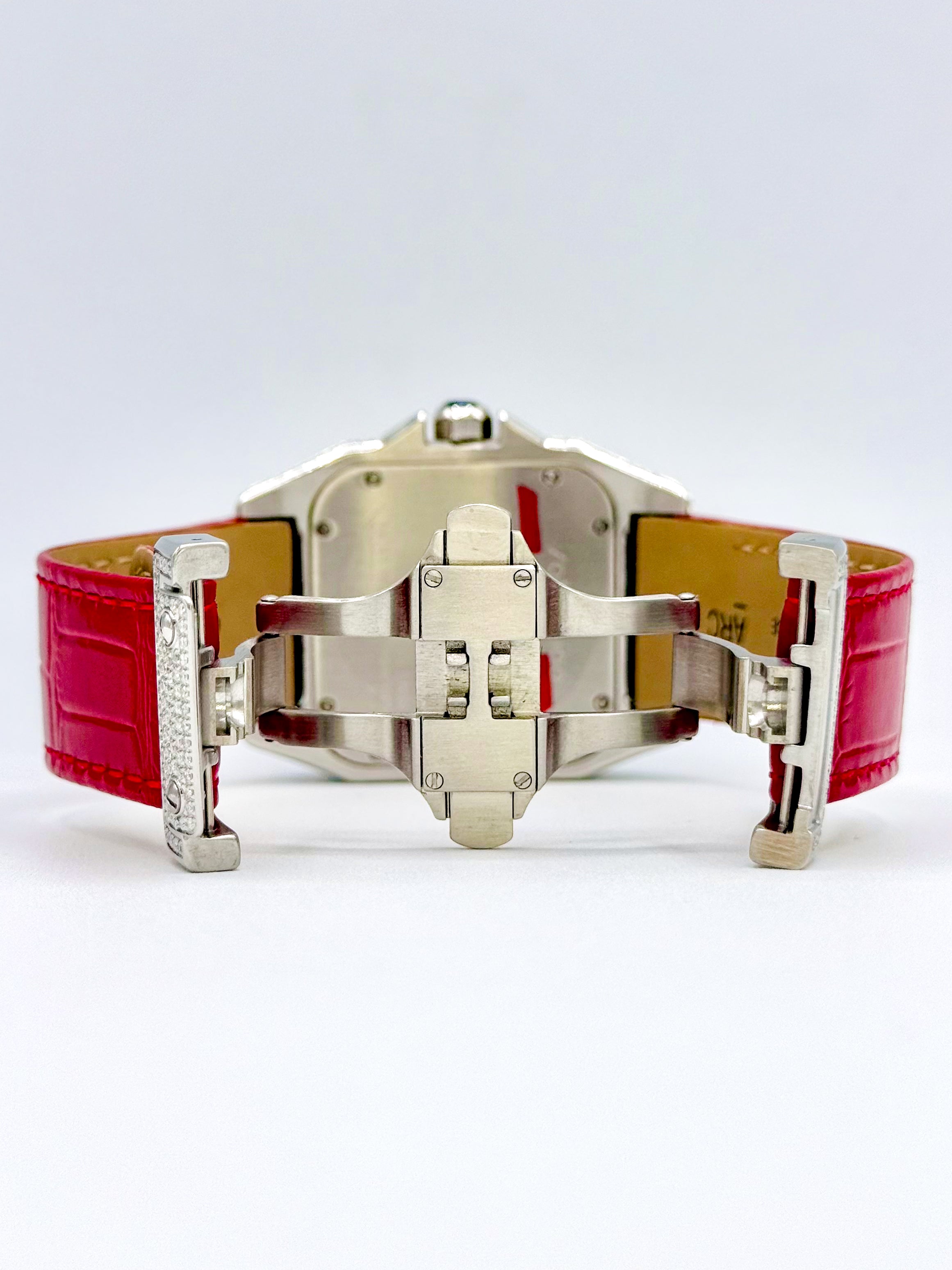 CARTIER SANTOS 100 LARGE 41.3MM x 51.1MM