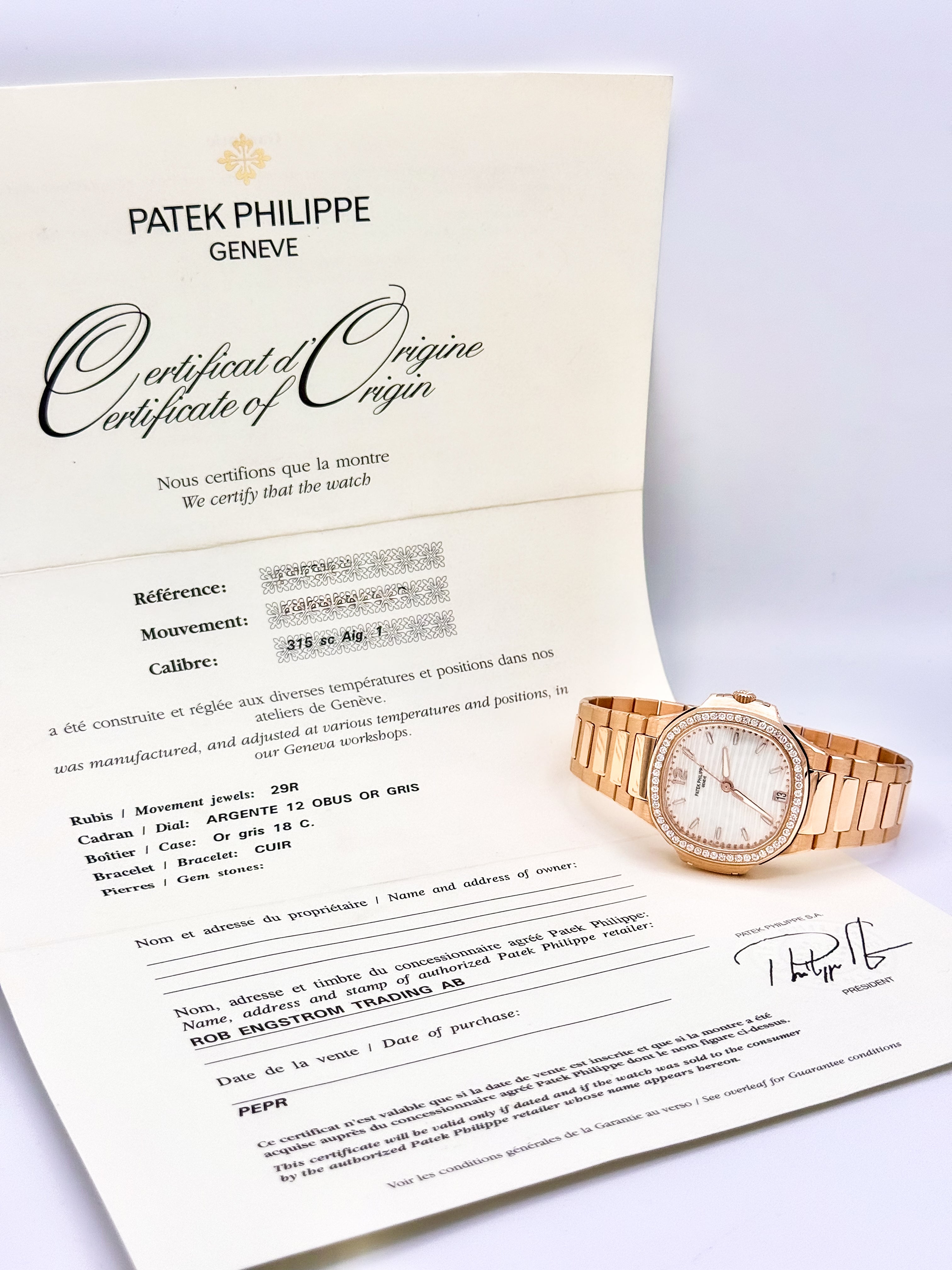 PATEK PHILIPPE NAUTILUS 35.2MM