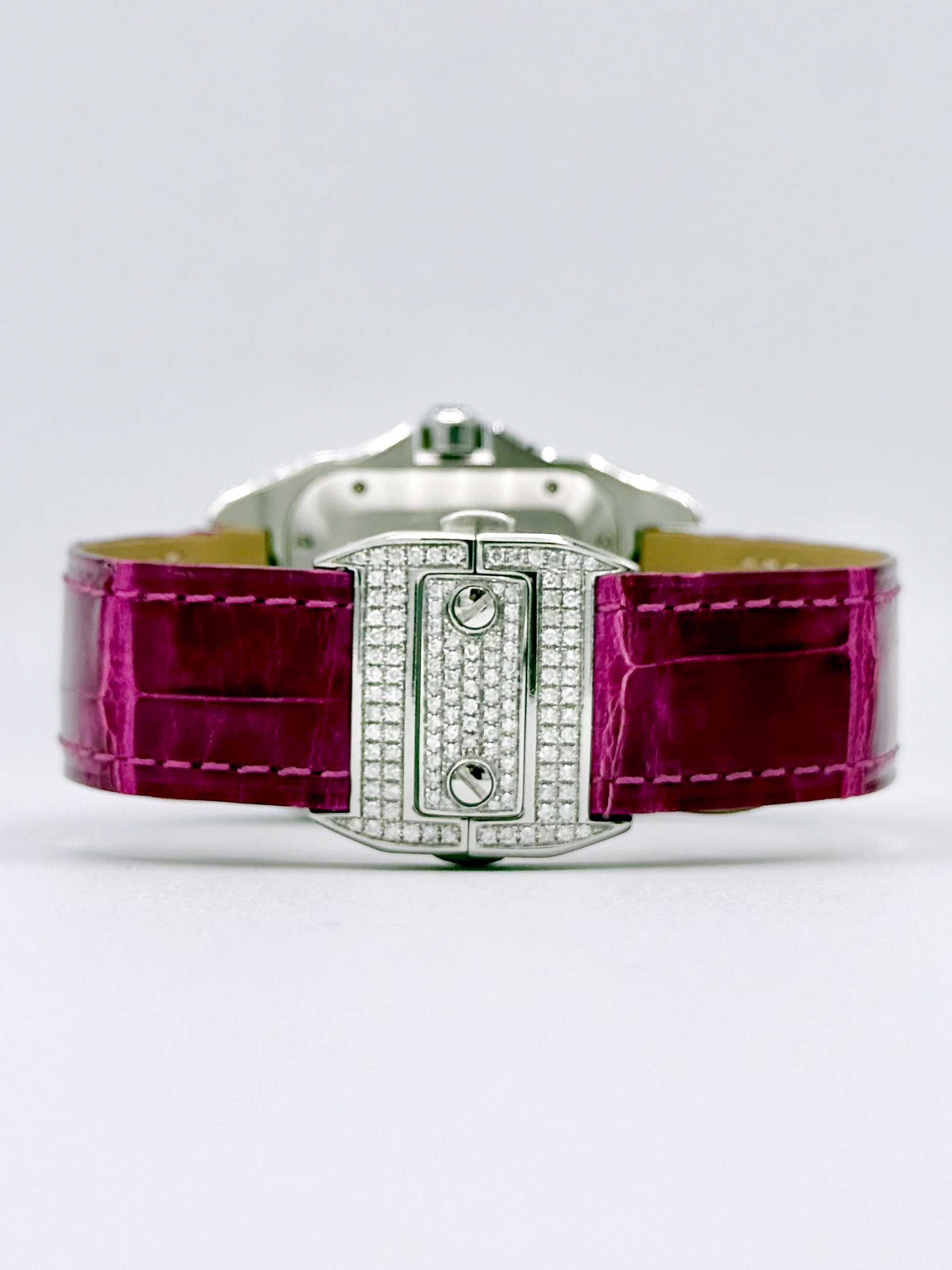 CARTIER SANTOS 100 MEDIUM 35.6MM x 44.2MM